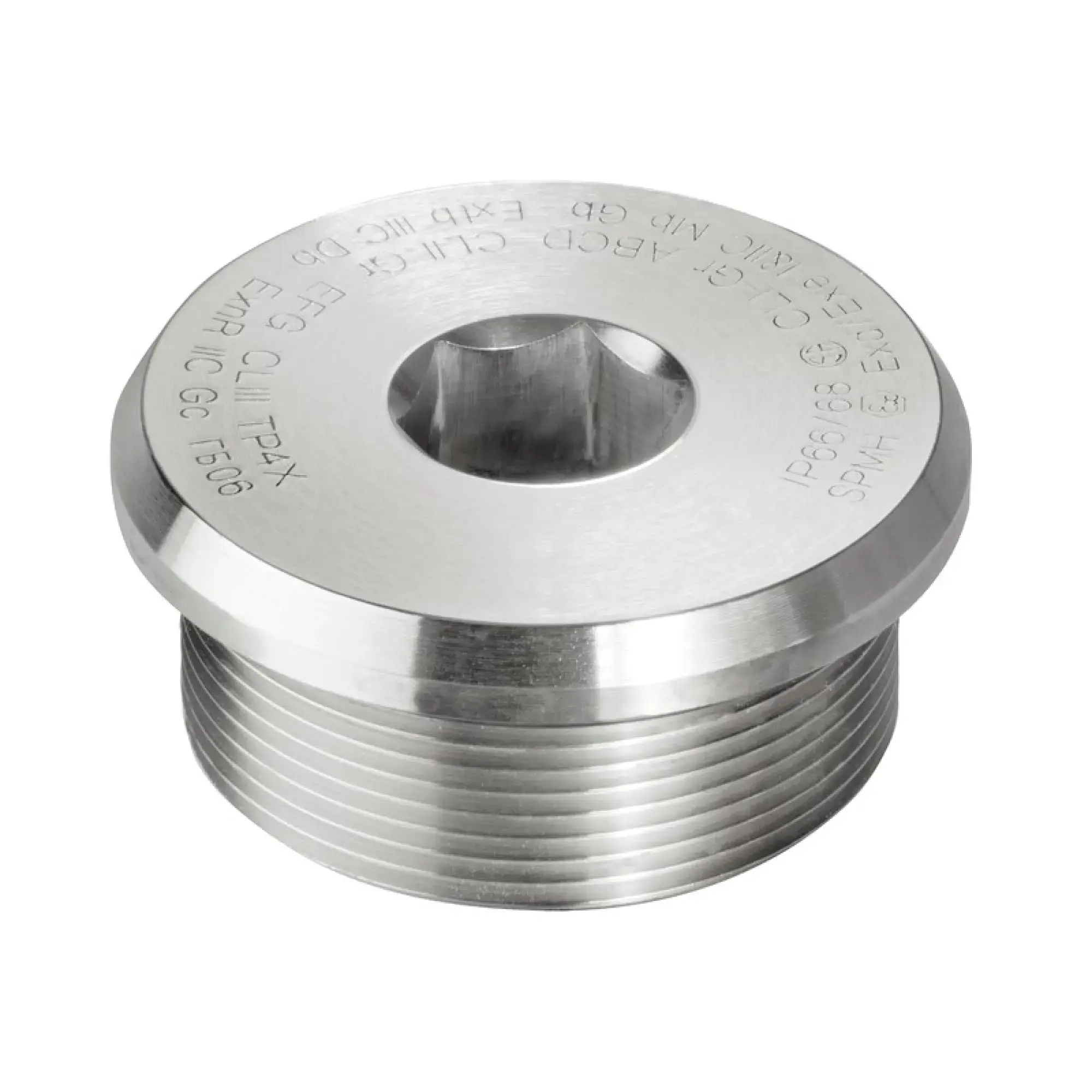 Weidmüller 1477890000 Ex sealing plugs (metal), M 32, 16 mm, Stainless steel 1.4404 (316L) (img_001) Weidmüller 1477890000 Ex sealing plugs (metal), M 32, 16 mm, Stainless steel 1.4404 (316L) (img_001)