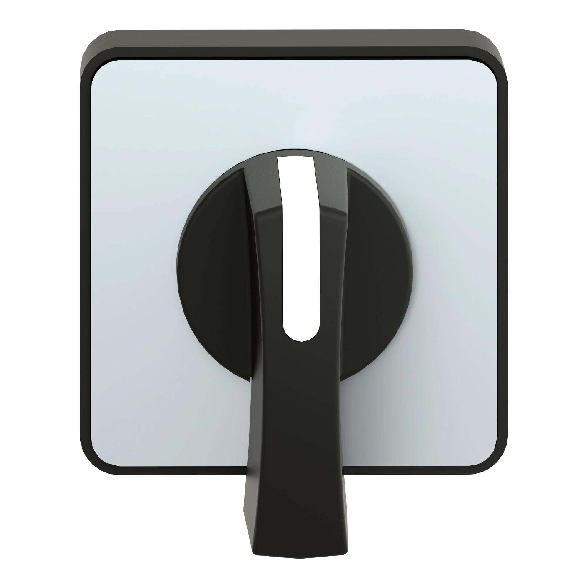 Schneider Electric KAC1H Actuating element 45x45mm, black, toggle, black, for engraving (img_002)