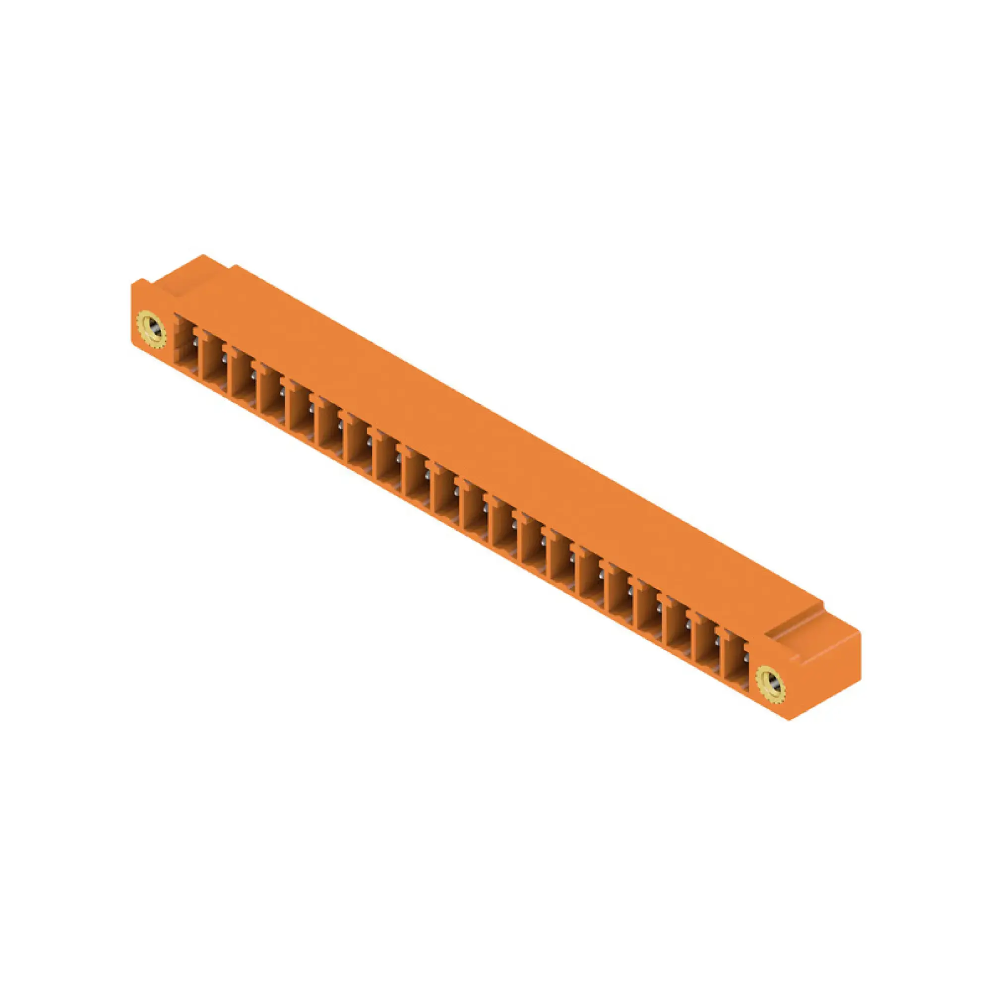 Weidmüller 1942630000 PCB connector (board connection), 160 V, 17.5 A, Pitch in mm: 3.81, Number of poles: 20, THT solder connection, Box (img_001)
