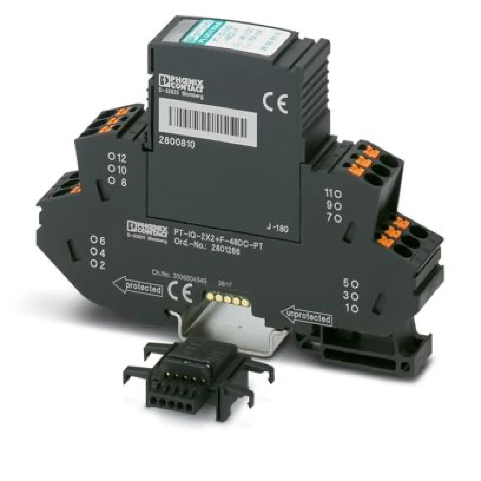 Phoenix Contact 2801266 Surge protection device PT-IQ-2X2+F-48DC-PT (img_001)
