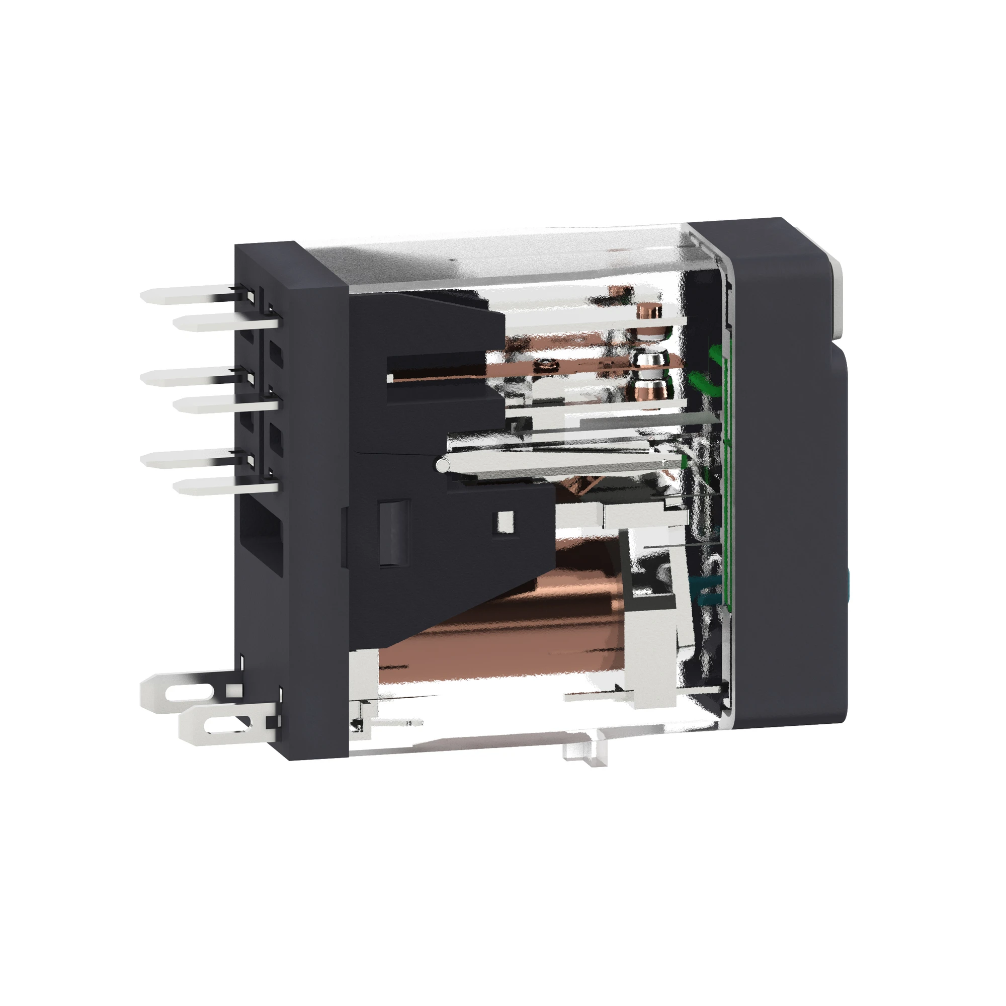 Schneider Electric RXG22JD Socket Interface Relay RXG, 2 W, 5 A, 12 VDC, with LED, with test button (img_003)