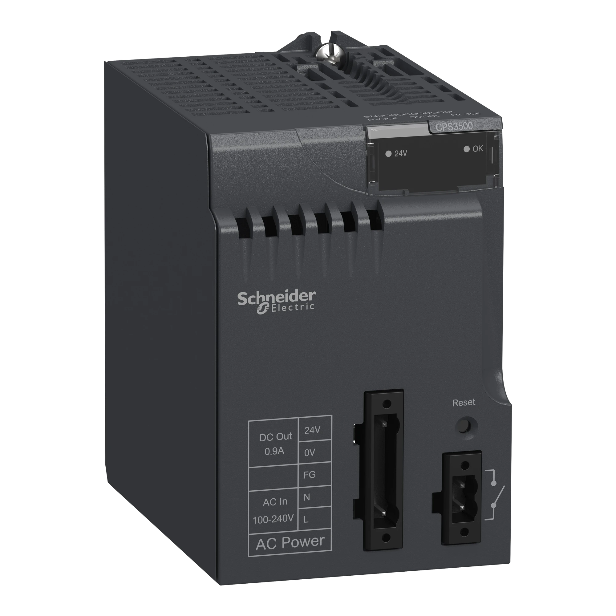 Schneider Electric BMXCPS3500 X80 Power Supply, 100-240V AC, 36W (img_001) Schneider Electric BMXCPS3500 X80 Power Supply, 100-240V AC, 36W (img_001)