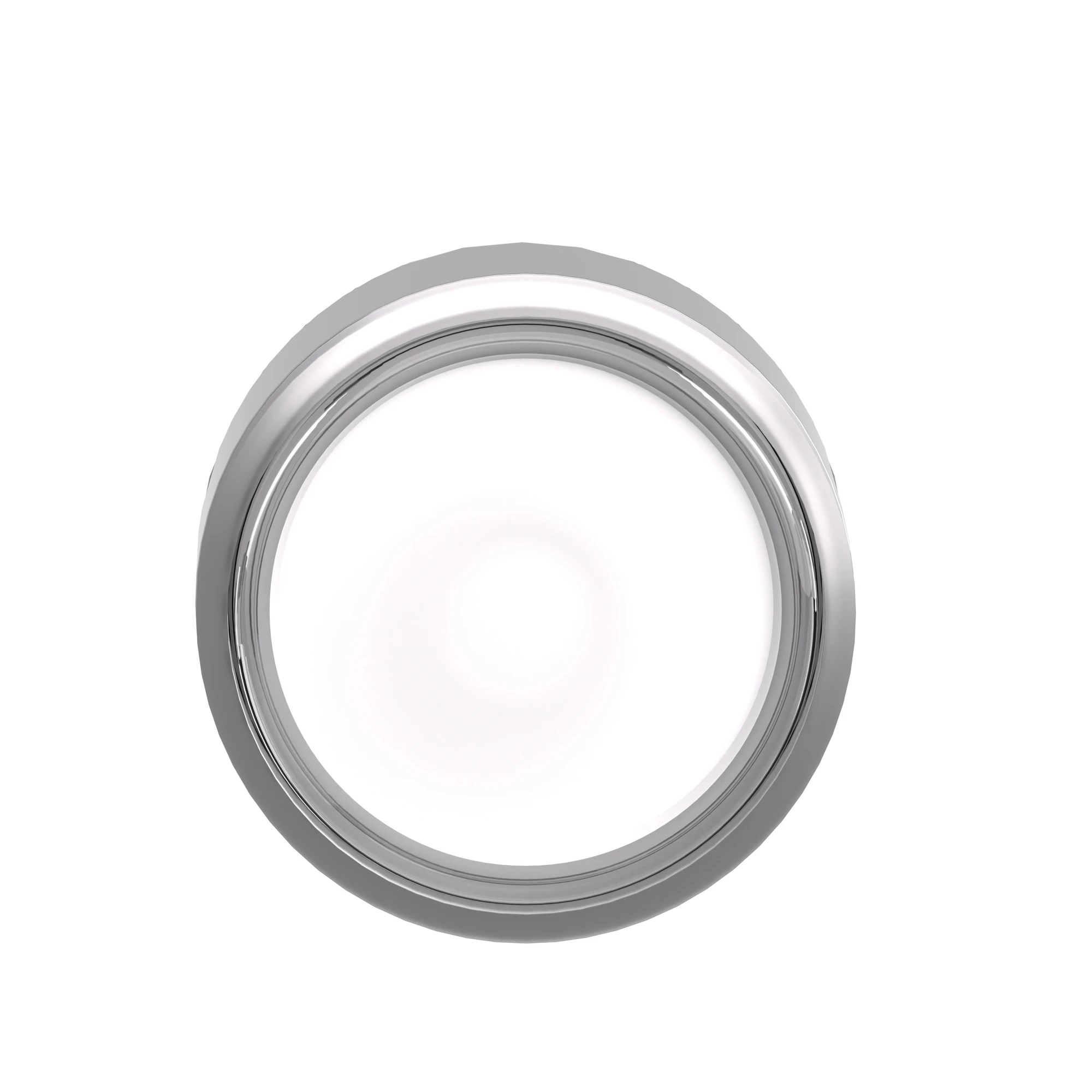 Schneider Electric ZB4BW37 Illuminated pushbutton, front element, Harmony XB4, metal, 22mm, clear, unmarked, momentary, smooth dome, BA9s (img_003)