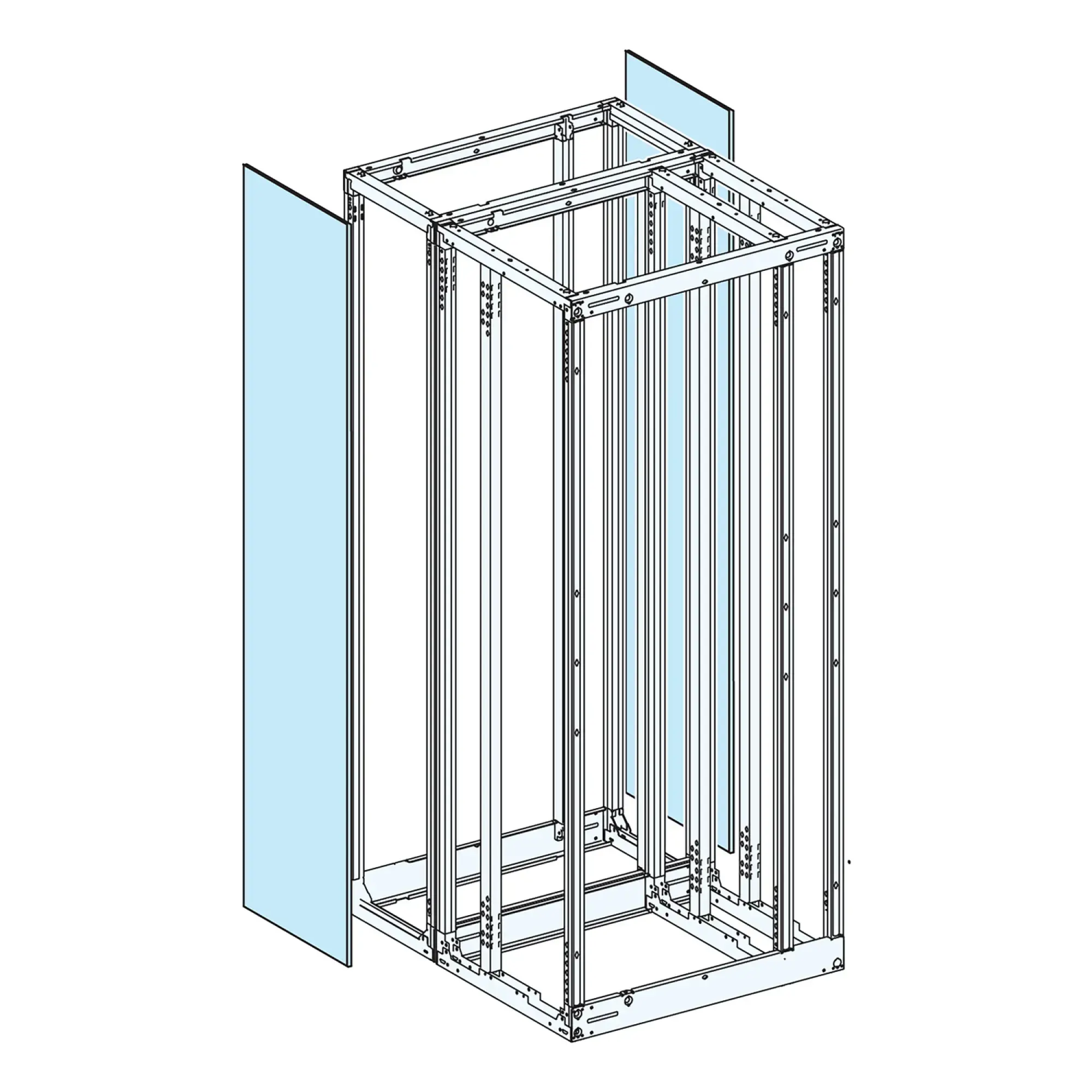 Schneider Electric LVS08753 PrismaSeT-P, hintere Seitenwände, Tiefe=400mm, IP31/41 (img_002) Schneider Electric LVS08753 PrismaSeT-P, hintere Seitenwände, Tiefe=400mm, IP31/41 (img_002)