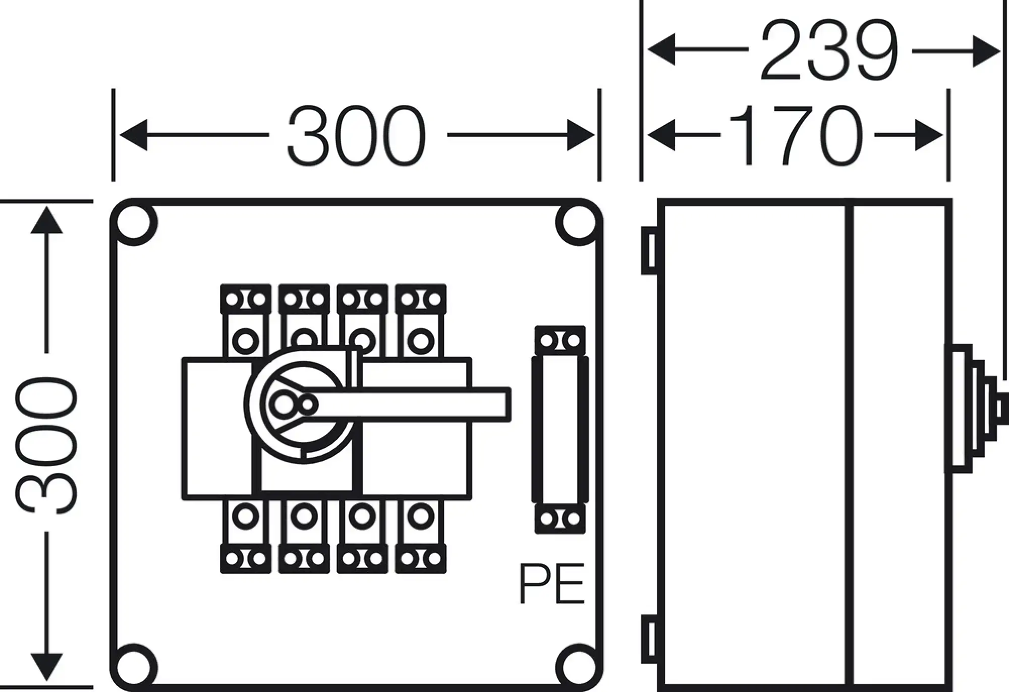 Hensel 20000588 Mi-Lastschaltergehäuse 160A, 4polig + PE Mi 7257 (img_003) Hensel 20000588 Mi-Lastschaltergehäuse 160A, 4polig + PE Mi 7257 (img_003)