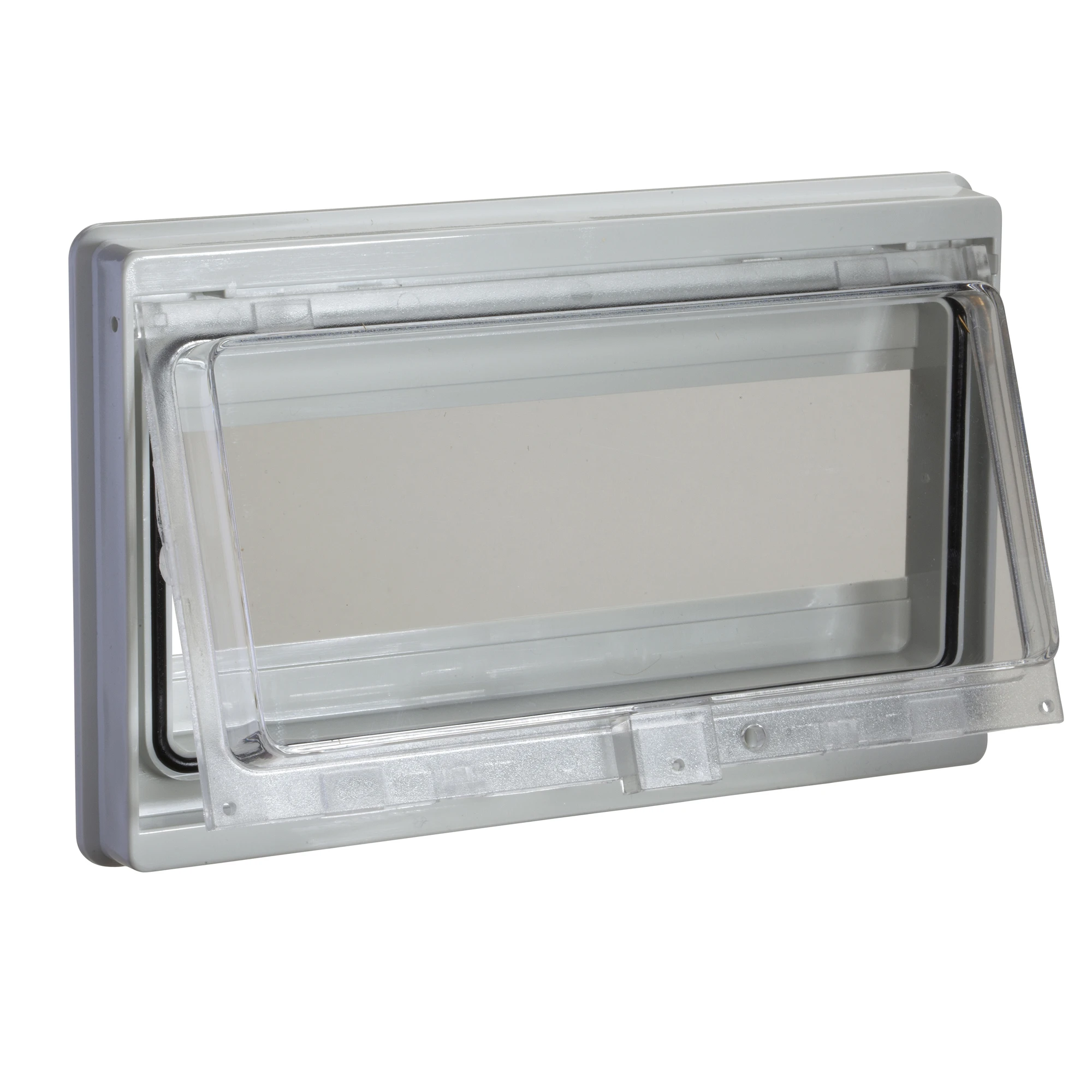 Schneider Electric NSYMW10MK Modular front panel with sealed window IP55. Opening 46 x180mm (10 modules) (img_001)