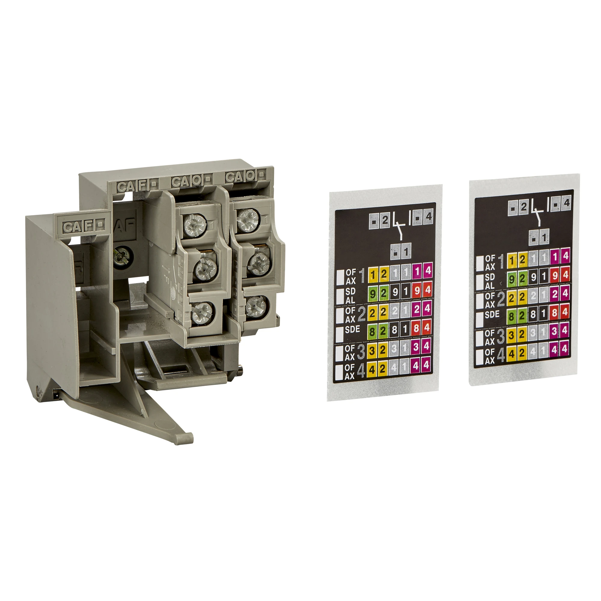 Schneider Electric 33882 Auxiliary switch with 2 contacts, Ith 6A (660/690 V AC) (img_001) Schneider Electric 33882 Auxiliary switch with 2 contacts, Ith 6A (660/690 V AC) (img_001)