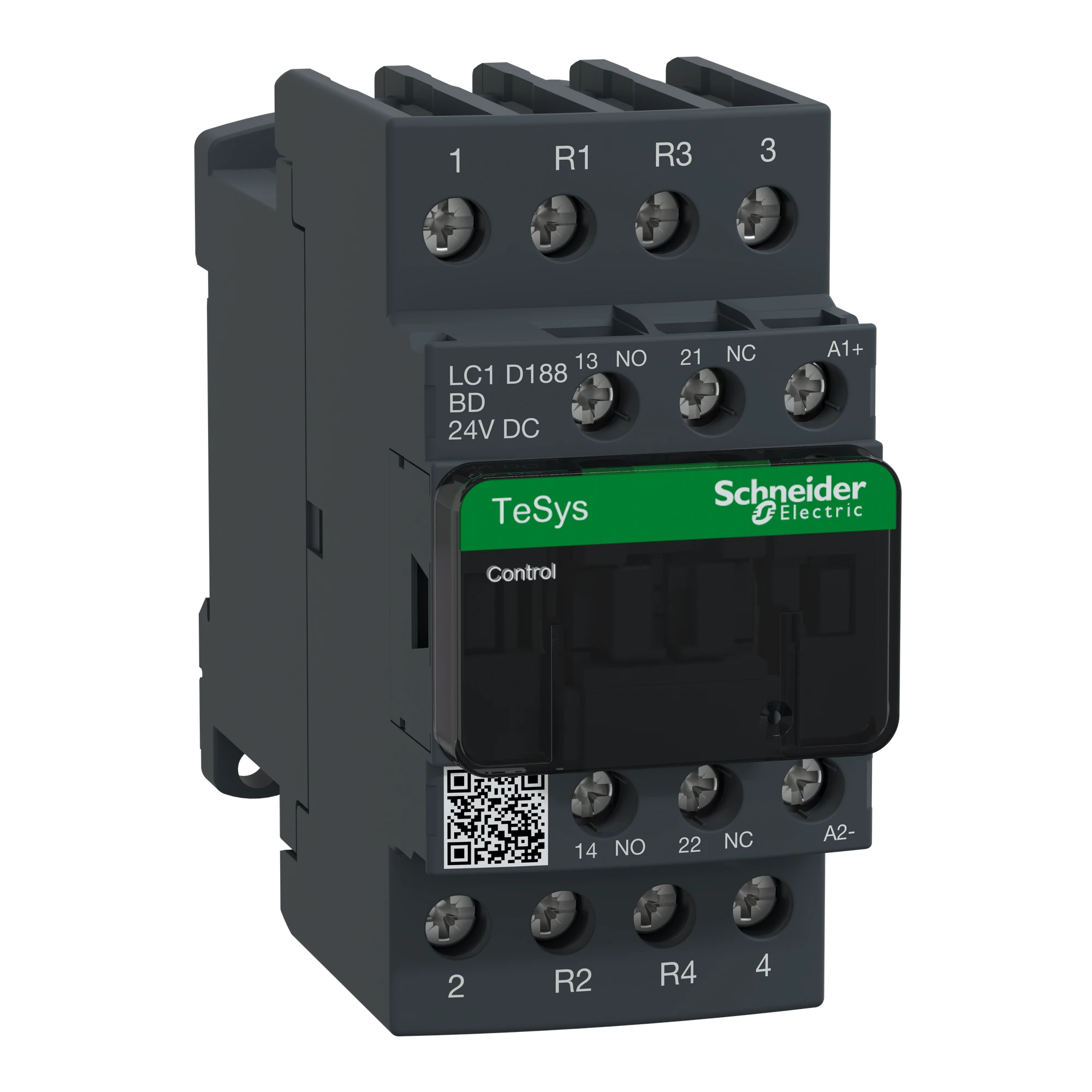 Schneider Electric LC1D188BD Power contactor LC1D 4p, +1NO+1NC, coil 24 V DC (img_001)