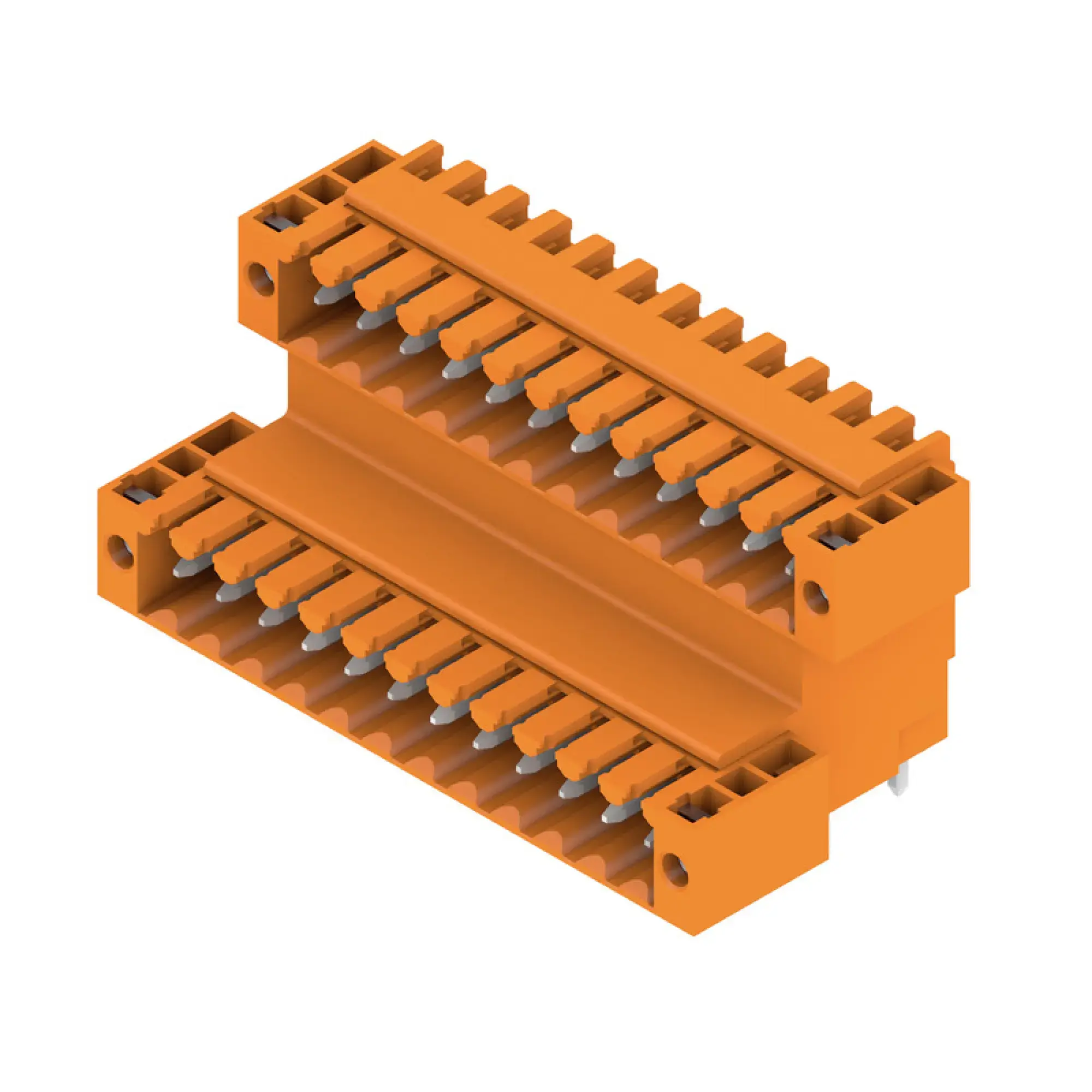 Weidmüller 1642420000 PCB connector (board connection), 160 V, 10.5 A, Pitch in mm: 3.50, Number of poles: 24, THT solder connection, Box (img_001)