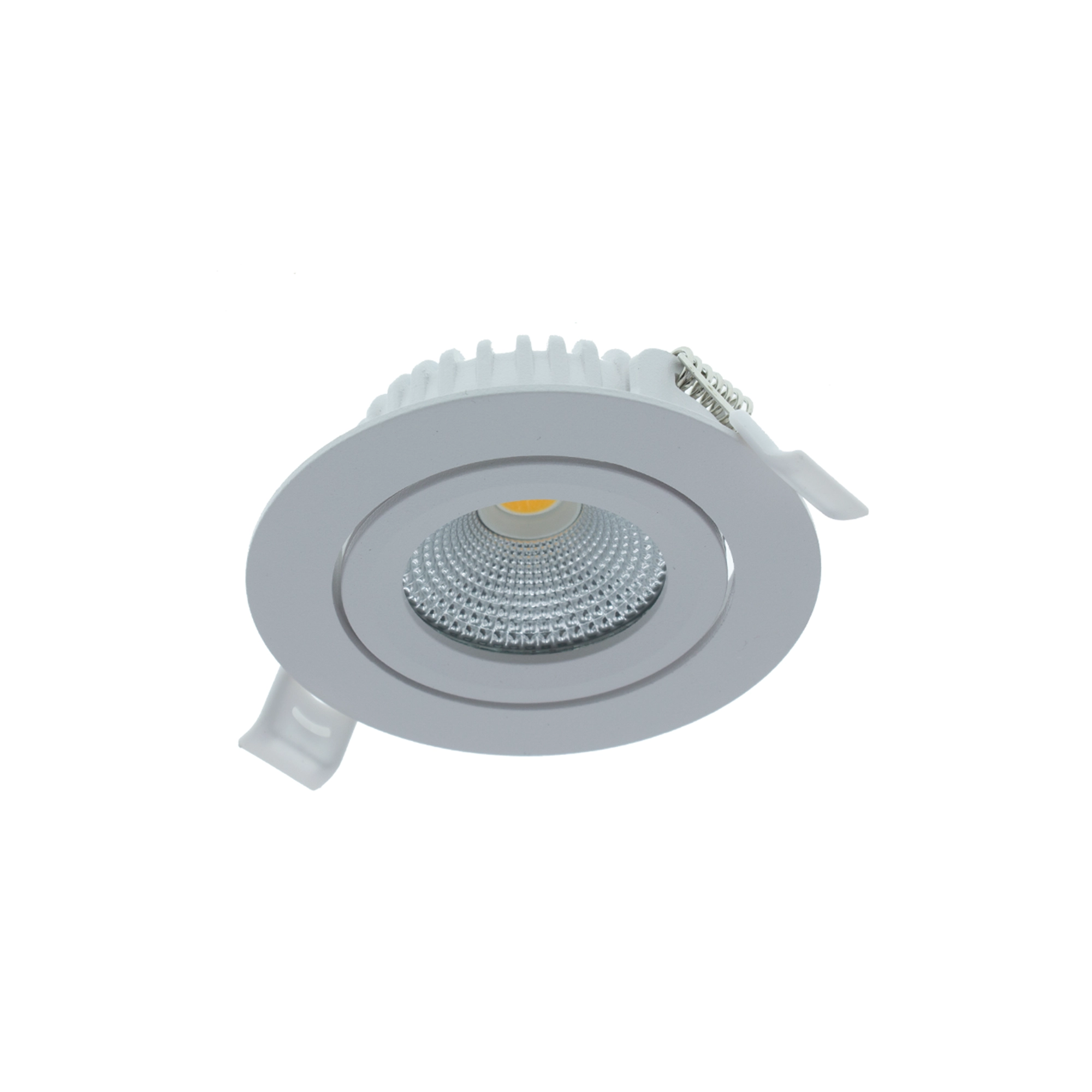 WSU Lights LED Einbauspotlight Slim-Fit Davar 45° weiss - 5W - 2700K - 90lm/W - 75mm - IP42 - CRI >80Ra WSU Lights LED Einbauspotlight Slim-Fit Davar 45° weiss - 5W - 2700K - 90lm/W - 75mm - IP42 - CRI >80Ra