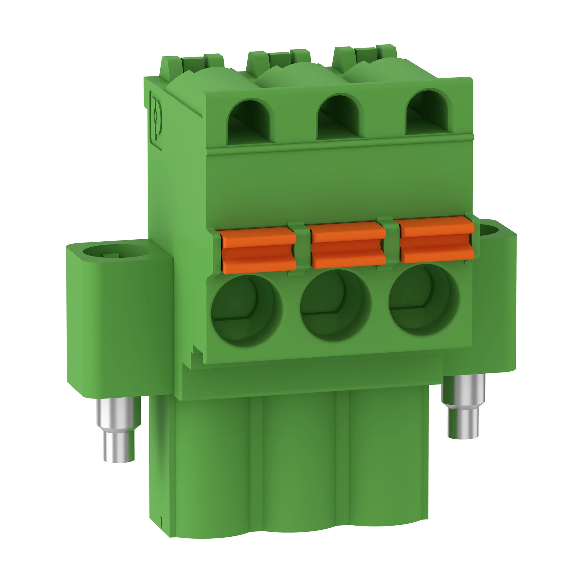 Schneider Electric HMIZXPWS Connector with mounting screws for power supply cables (type angle, 5 pieces/set) (img_001)