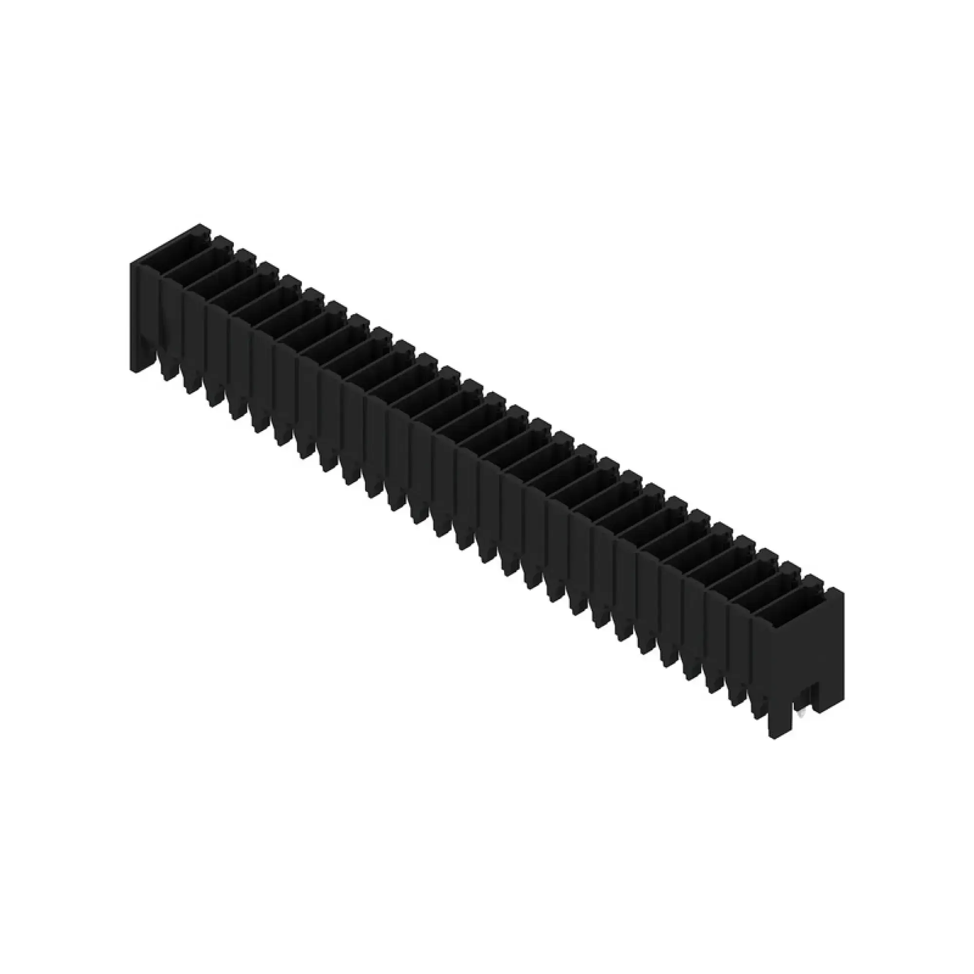 Weidmüller 1290540000 PCB connector (board connection), 160 V, 13.4 A, Pitch in mm: 3.50, Number of poles: 28, THT/THR solder connection, Box (img_001)