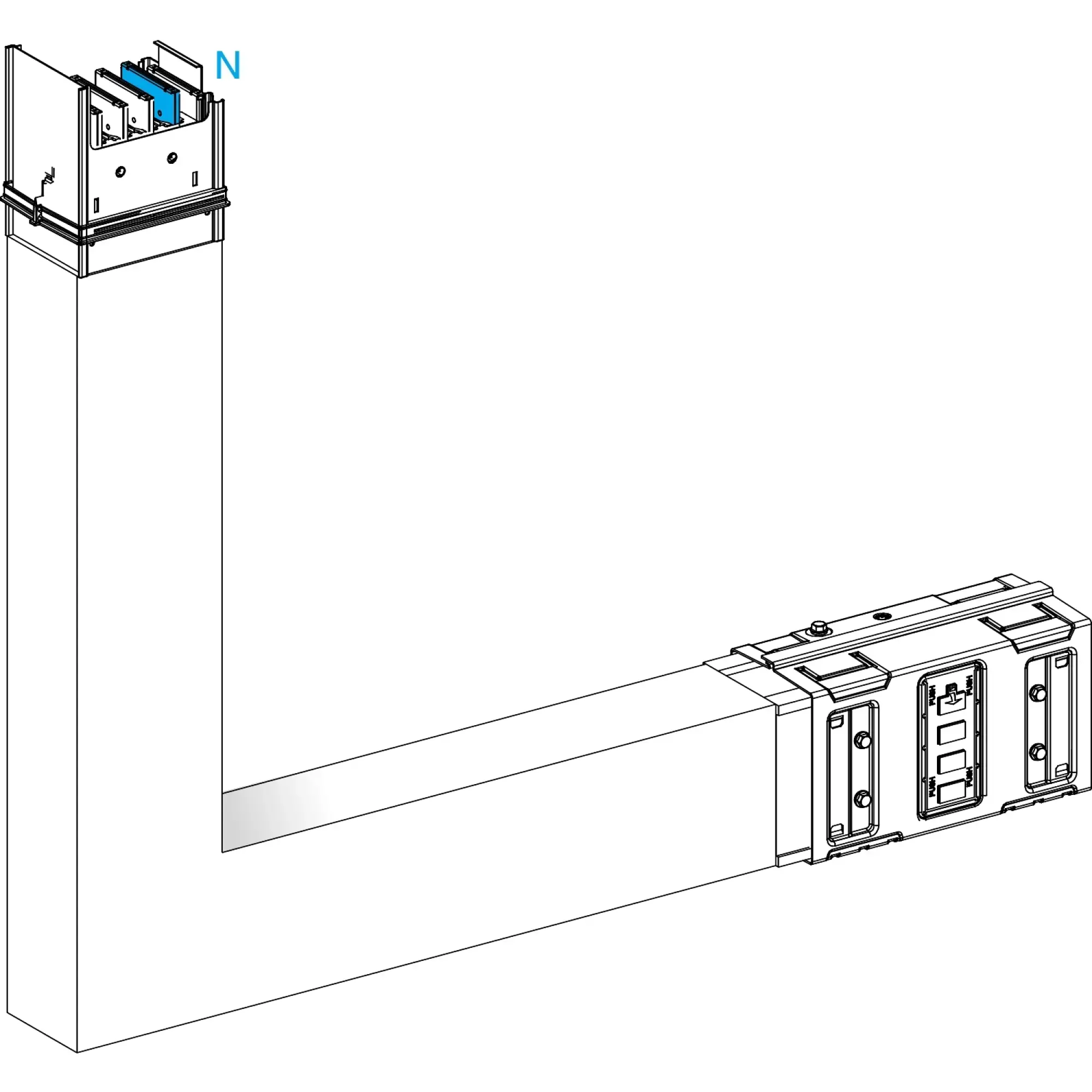 Schneider Electric KSA630DLE43A KSA Angle Element, 630A, Flat PE Inside, Optional Length (img_002) Schneider Electric KSA630DLE43A KSA Angle Element, 630A, Flat PE Inside, Optional Length (img_002)