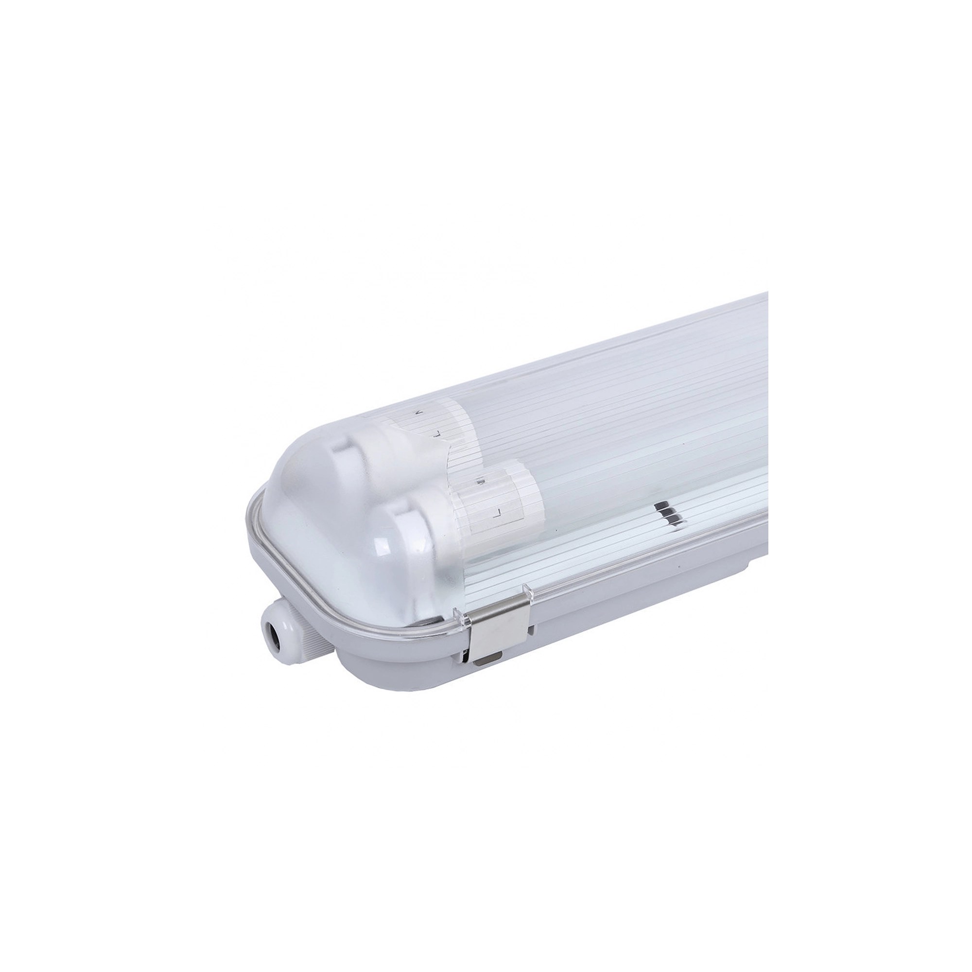 WSU Lights LED IP65 Feuchtraumleuchte Ryta für 2 T8 Röhre - 1565x118x87mm - IP65 WSU Lights LED IP65 Feuchtraumleuchte Ryta für 2 T8 Röhre - 1565x118x87mm - IP65
