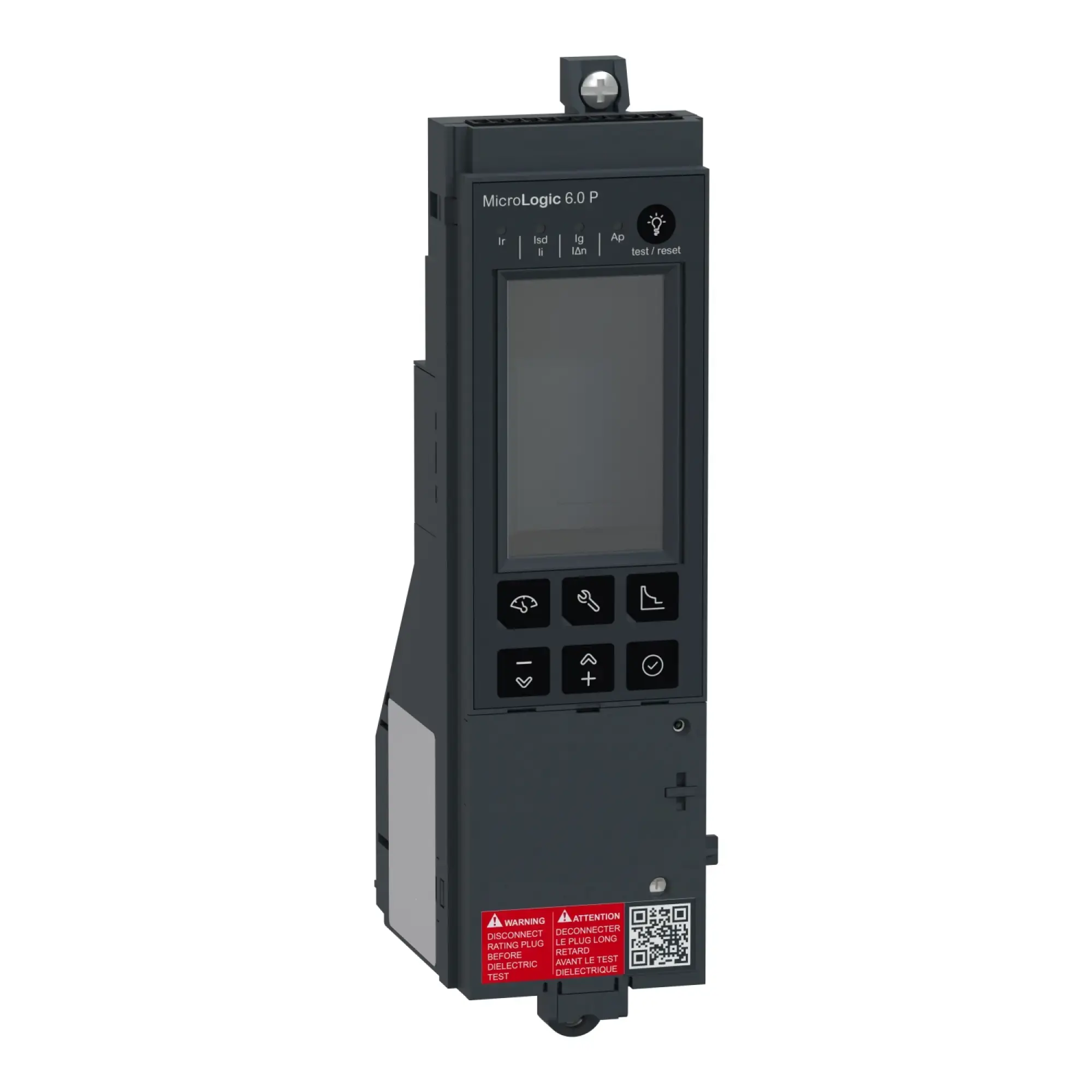 Schneider Electric C6PFM MicroLogic 6.0P for ComPacT NS630b to NS1600 in Fixed Mount and with Toggle, Selective Protection and Ground Fault Protection (img_002)