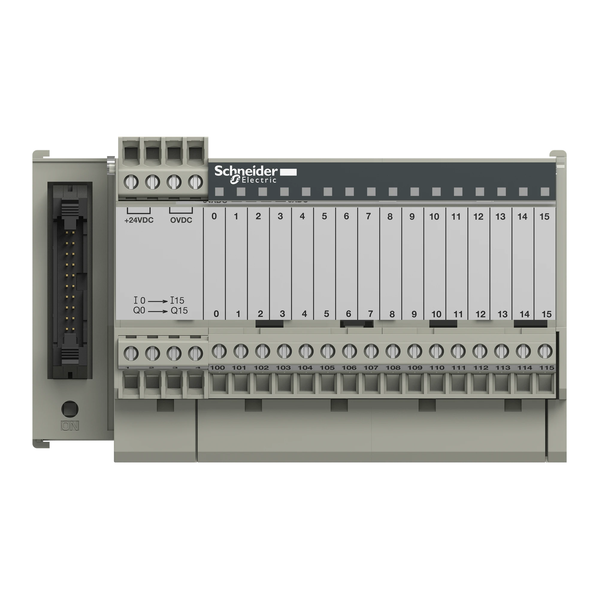 Schneider Electric ABE7R16S111 Terminal block, w. perm. soldered relay ABE7, 16 channels, relay 5mm (img_006) Schneider Electric ABE7R16S111 Terminal block, w. perm. soldered relay ABE7, 16 channels, relay 5mm (img_006)