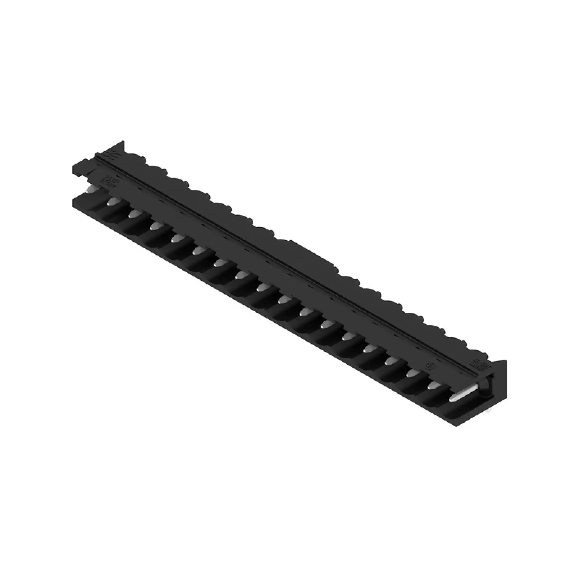 Weidmüller 1780110000 PCB connector (board connection), 320 V, 27.5 A, Pitch in mm: 5.08, Number of poles: 18, THT/THR solder connection, Box (img_001) Weidmüller 1780110000 PCB connector (board connection), 320 V, 27.5 A, Pitch in mm: 5.08, Number of poles: 18, THT/THR solder connection, Box (img_001)