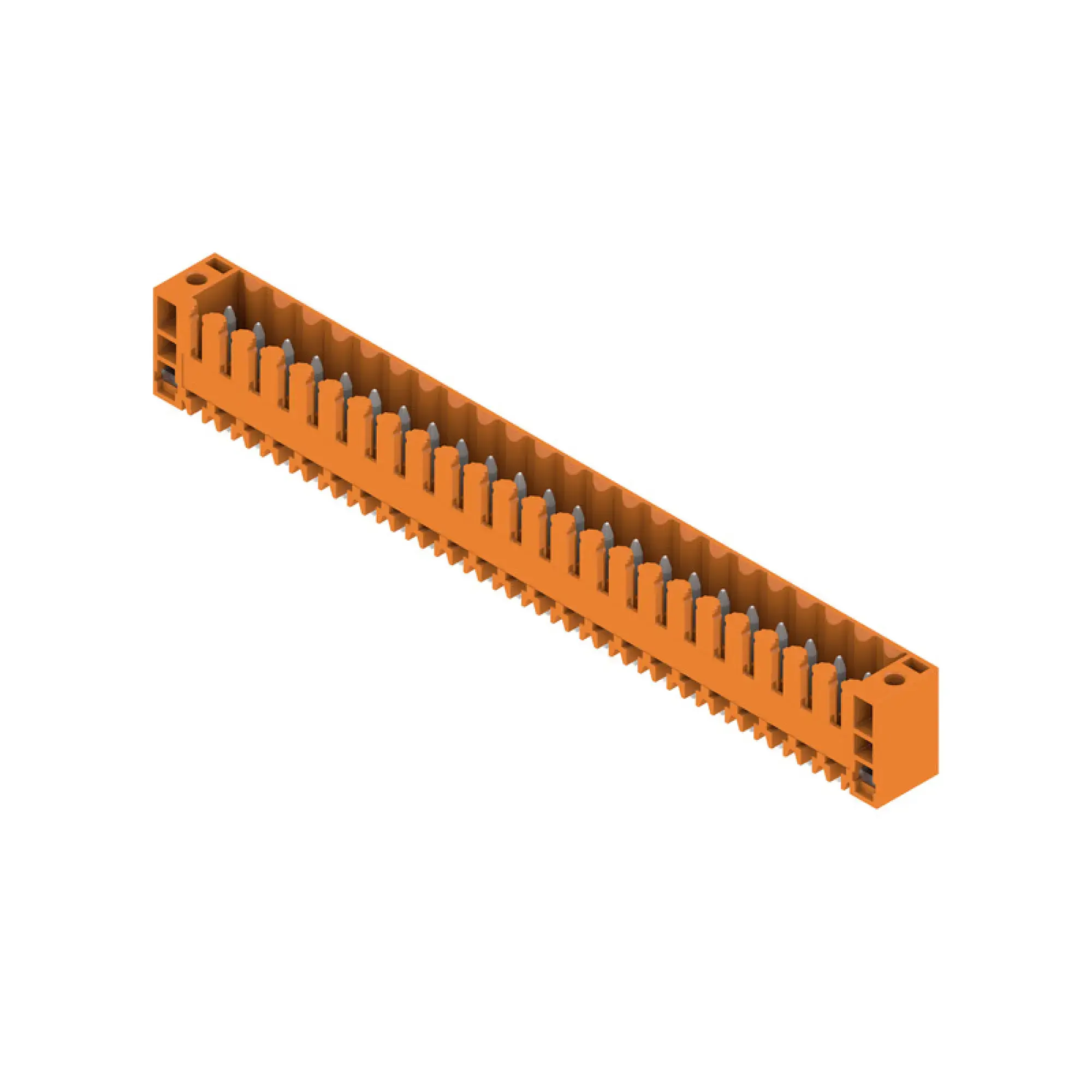 Weidmüller 1622240000 PCB connector (board connection), 160 V, 17 A, Pitch in mm: 3.50, Number of poles: 23, THT solder connection, Box (img_001)