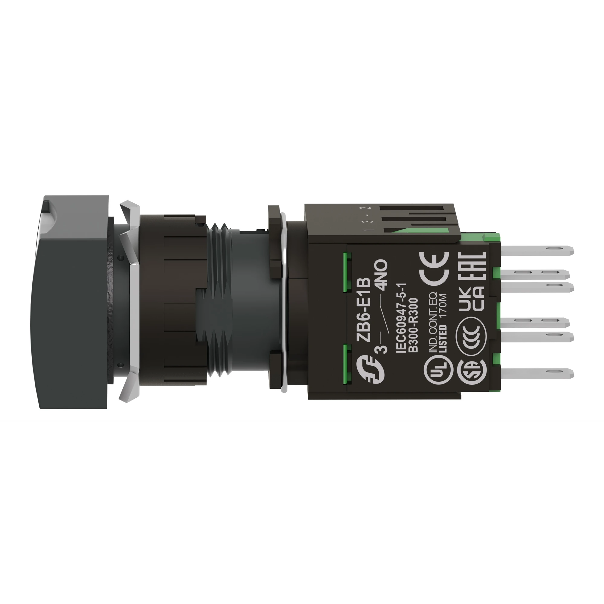 Schneider Electric XB6DW1B1B Illuminated push-button switch, white Ø 16, flat, non-latching, 24 V, 1NO (img_006) Schneider Electric XB6DW1B1B Illuminated push-button switch, white Ø 16, flat, non-latching, 24 V, 1NO (img_006)