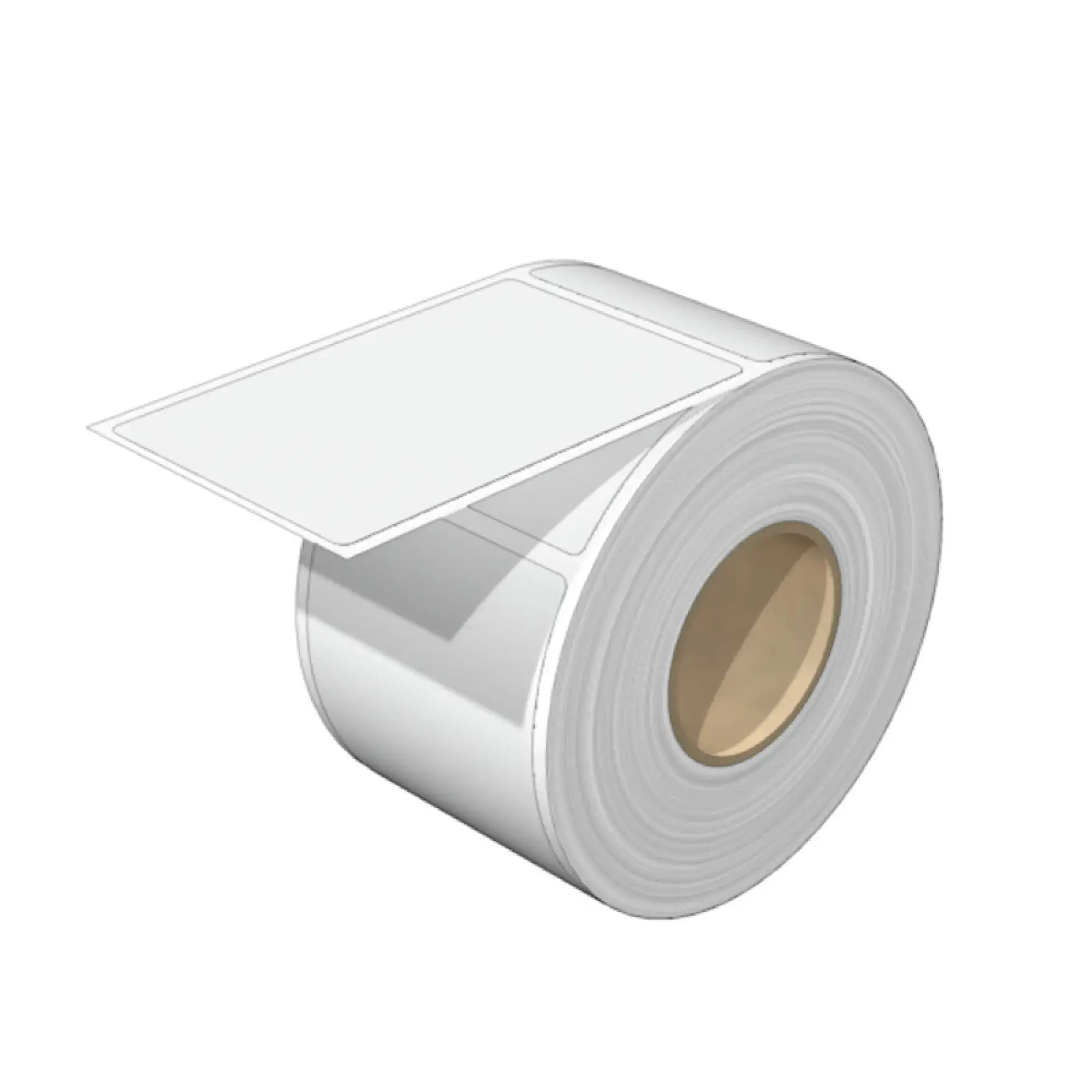 Weidmüller 2496770000 Device marking, Width: 85 mm, Polyester, white, Operating temperature range: -40...120 °C (img_001)