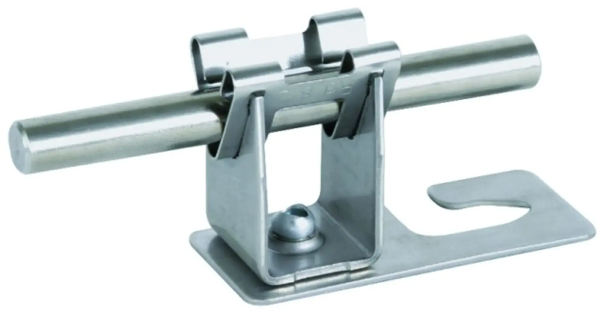 Dehn 206339 Roof cond. holder f. corrug. sheet roofs profile 5/8 w. DEHNgrip Rd 8mm StSt (img_001)