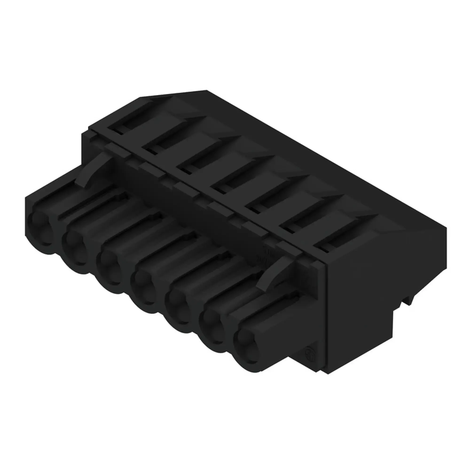 Weidmüller 1949070000 PCB connector (wire connection), 320 V, 23 A, Pitch in mm: 5.08, 4 mm², Number of poles: 7, Clamping yoke connection, Box (img_001)