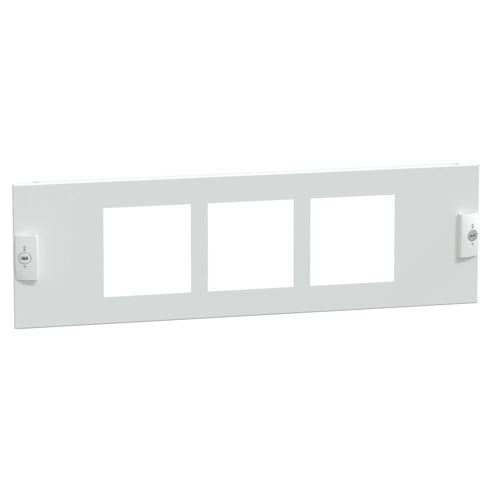Schneider Electric LVS03911 PrismaSeT-P, Front panel, with 3x 96x96mm cutouts, Width=650mm, Height=3Modules (img_002) Schneider Electric LVS03911 PrismaSeT-P, Front panel, with 3x 96x96mm cutouts, Width=650mm, Height=3Modules (img_002)