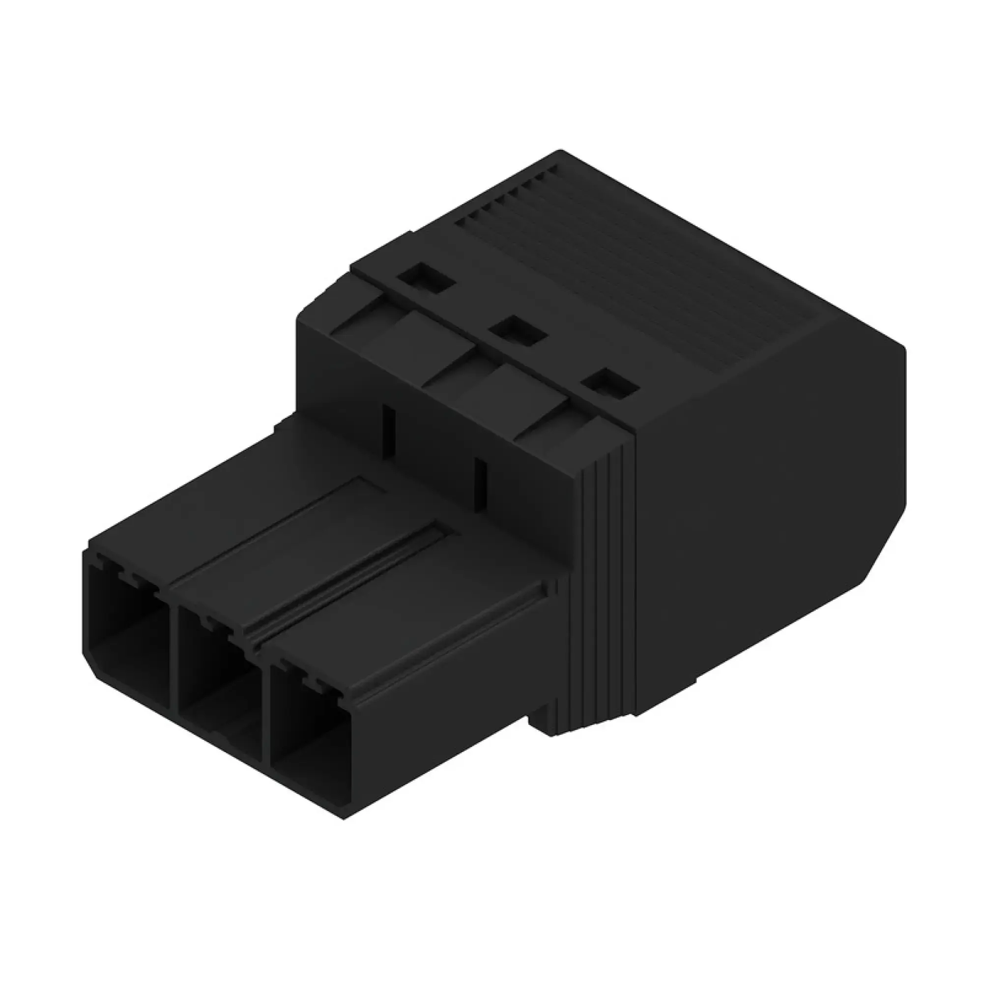 Weidmüller 1060840000 PCB connector (wire connection), 800 V, 57 A, Pitch in mm: 7.62, 10 mm², Number of poles: 3, PUSH IN without actuator, Tension-clamp connection, Box (img_001)