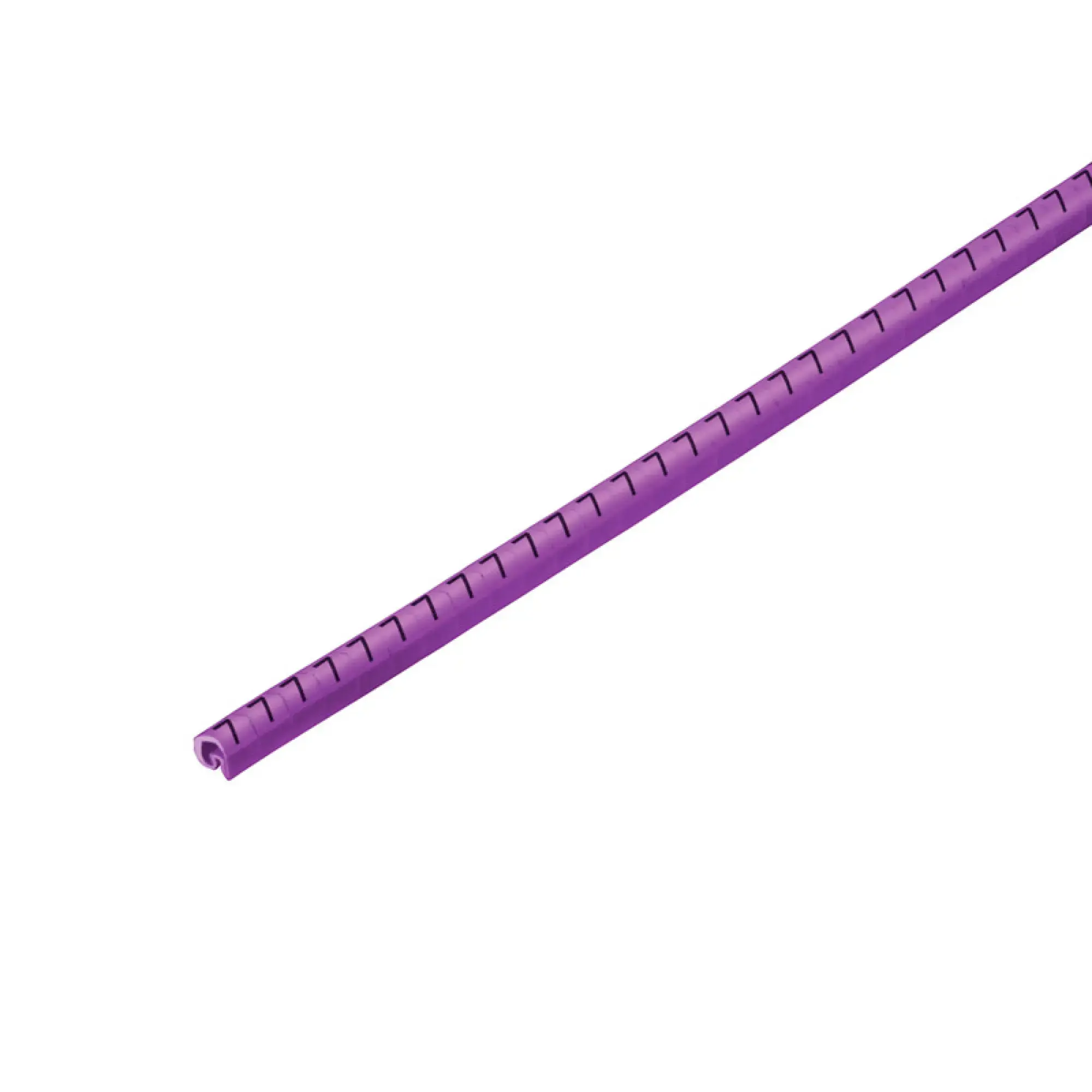 Weidmüller 1568241524 Cable coding system, violet, Conductor O.D.:1.3 - 3 mm, Numbers, PVC, soft, without Cadmium, -30...80 °C (img_001)