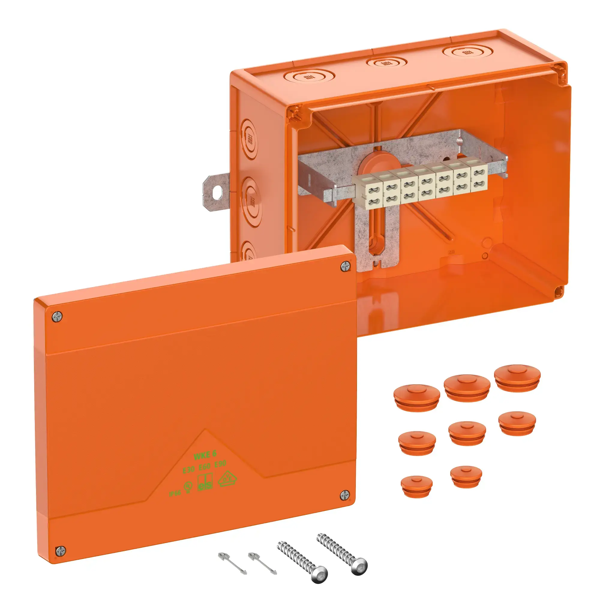 Spelsberg 86742001 Junction box, Type of protection IP66, Impact strength IK08, Protection class II, Ui 450V AC, Ui 450V DC, UL-EU, VDE, Halogen free (img_001)