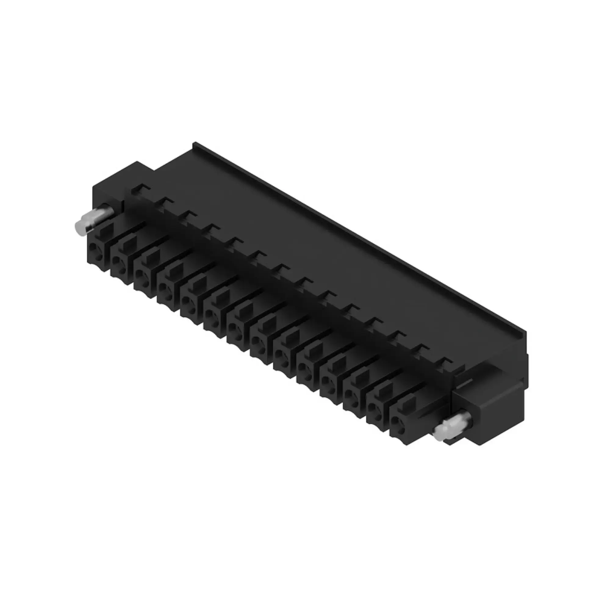 Weidmüller 1940710000 PCB connector (wire connection), 160 V, 17.5 A, Pitch in mm: 3.81, 1.5 mm², Number of poles: 14, Clamping yoke connection, Box (img_001) Weidmüller 1940710000 PCB connector (wire connection), 160 V, 17.5 A, Pitch in mm: 3.81, 1.5 mm², Number of poles: 14, Clamping yoke connection, Box (img_001)