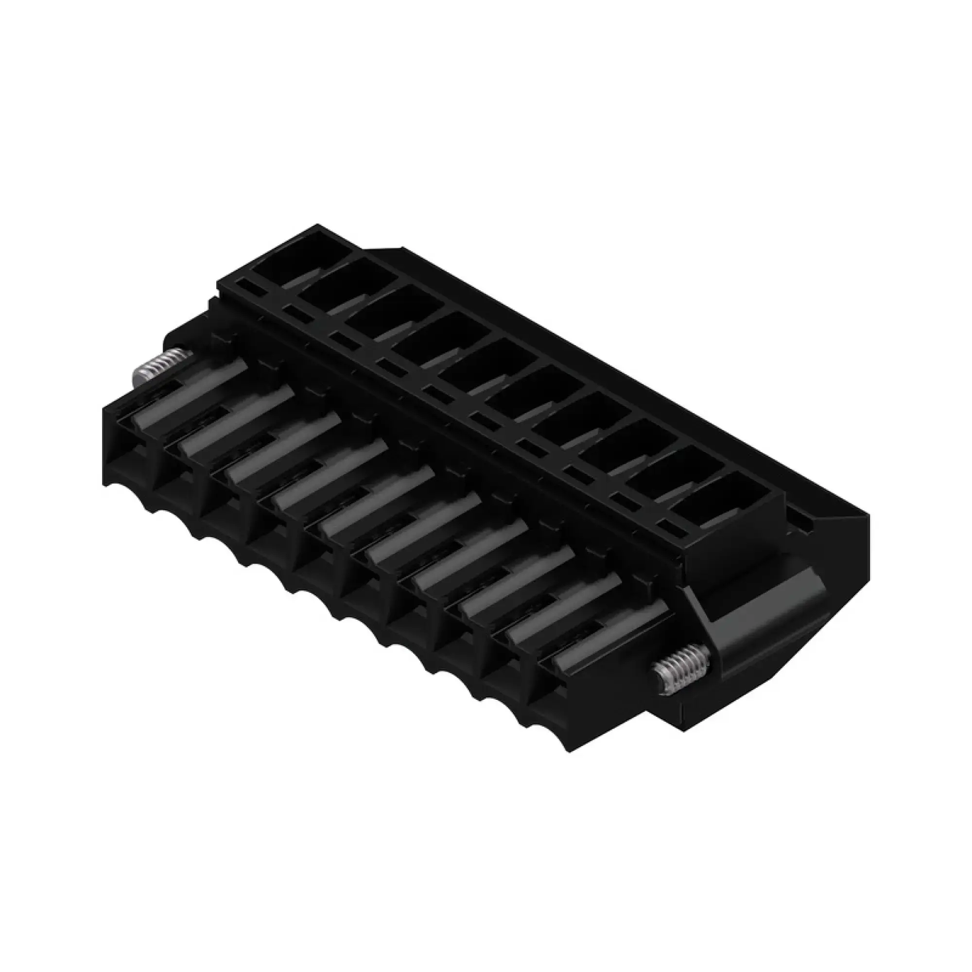 Weidmüller 1639320000 PCB connector (wire connection), 160 V, 12 A, Pitch in mm: 3.50, 1.5 mm², Number of poles: 10, Clamping yoke connection, Box (img_001)