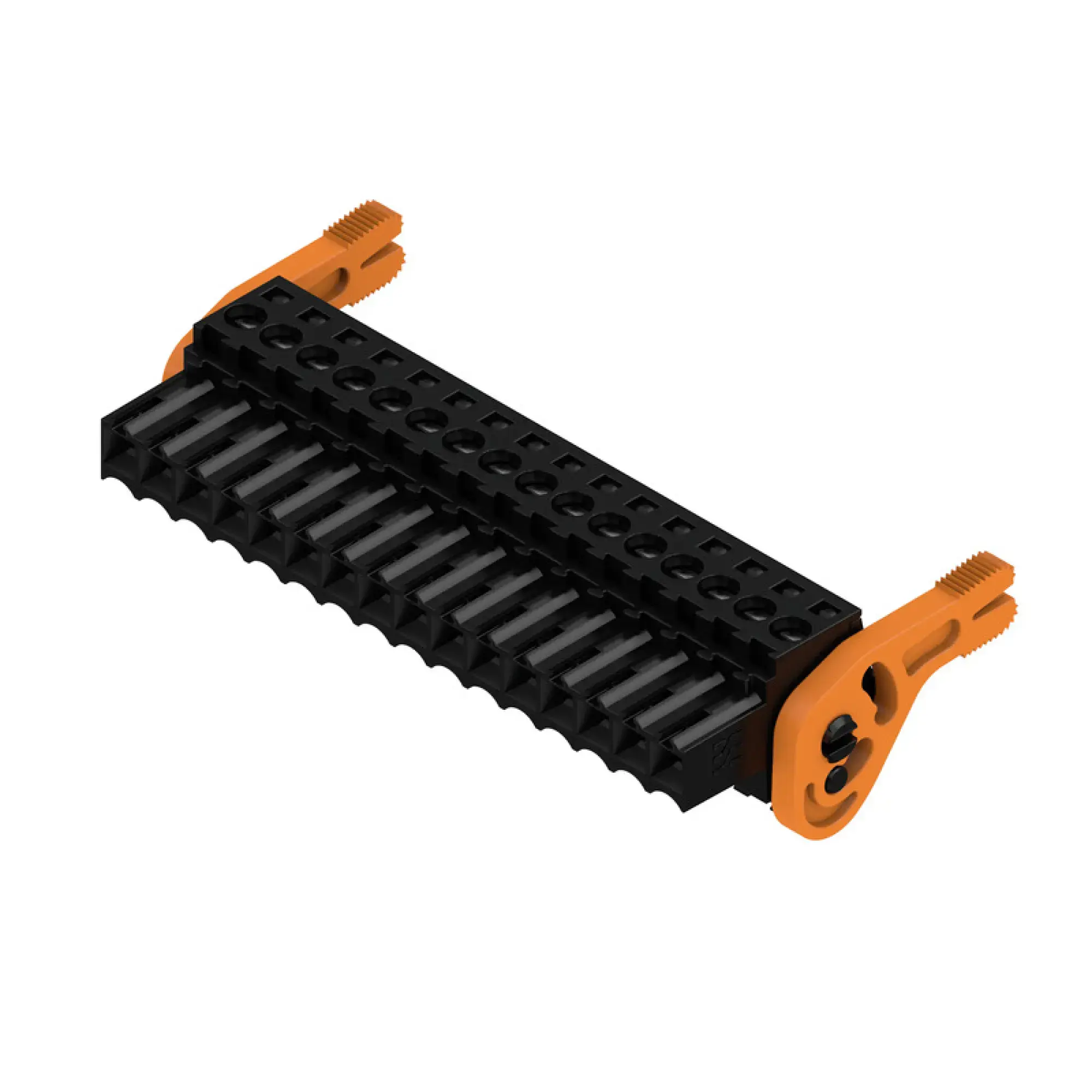 Weidmüller 1688020000 PCB connector (wire connection), 160 V, 17 A, Pitch in mm: 3.50, 1.5 mm², Number of poles: 16, Clamping yoke connection, Box (img_001)