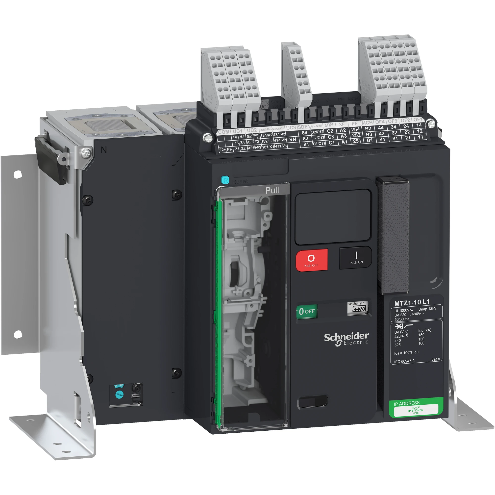 Schneider Electric LV847137 MasterPact MTZ1 1000A L1 Icu=150kA/440V 4P Basic switch for fixed mounting (img_001) Schneider Electric LV847137 MasterPact MTZ1 1000A L1 Icu=150kA/440V 4P Basic switch for fixed mounting (img_001)