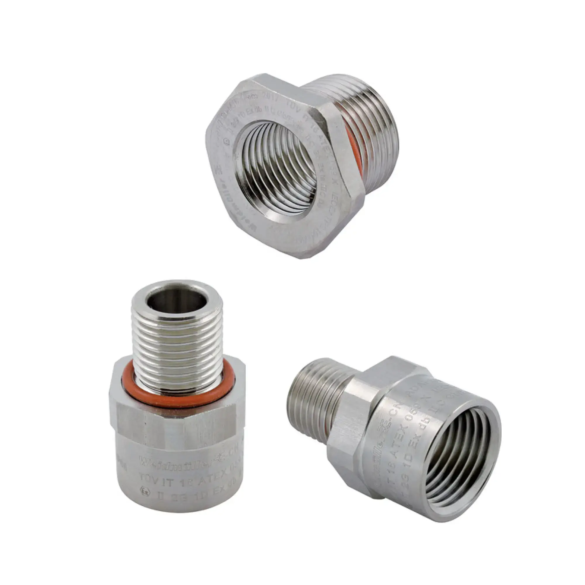 Weidmüller 1263010000 Ex Adaptor (Cable gland), M 50, 1 1/2" NPT (img_001)
