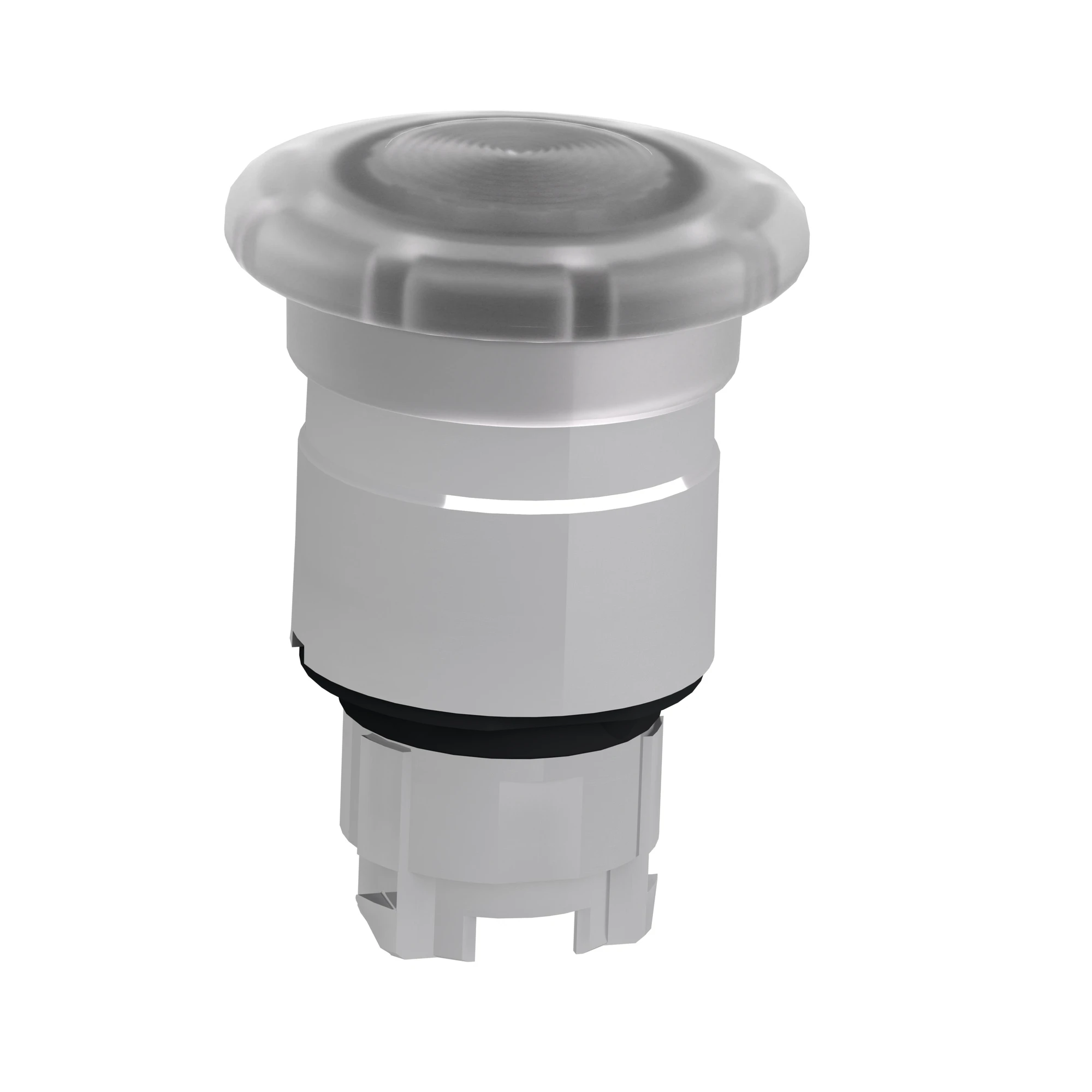 Schneider Electric ZB4BW613 Mushroom Push Button, Front Element, Harmony XB4, Metal, 22mm, Illuminated, White, Pull Release, for Universal LED (img_005)