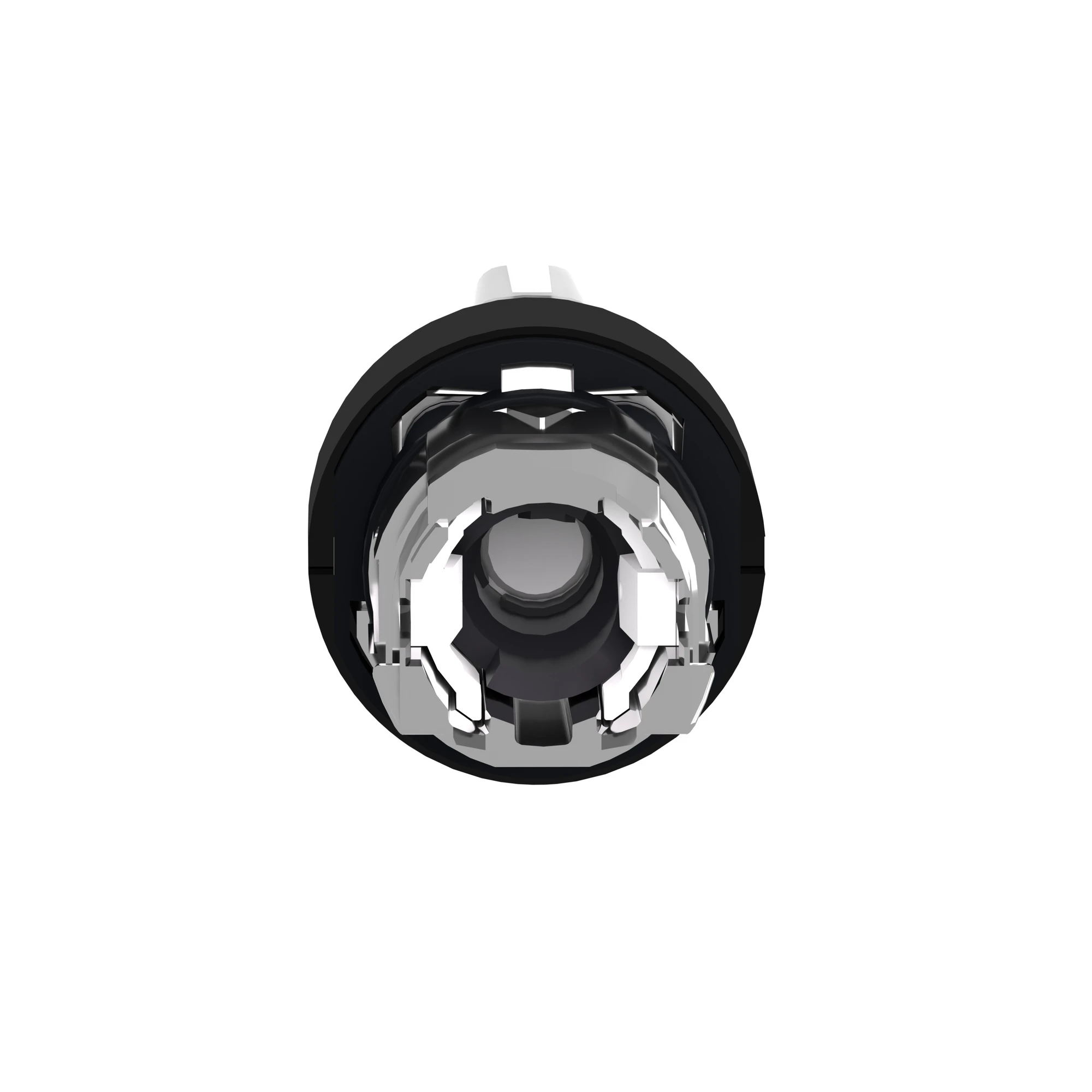 Schneider Electric ZB4BK15137 Illuminated Selector Switch, Front Element, Harmony XB4, Metal Black, 22mm, White, for Universal LED, 3 Positions (img_006)