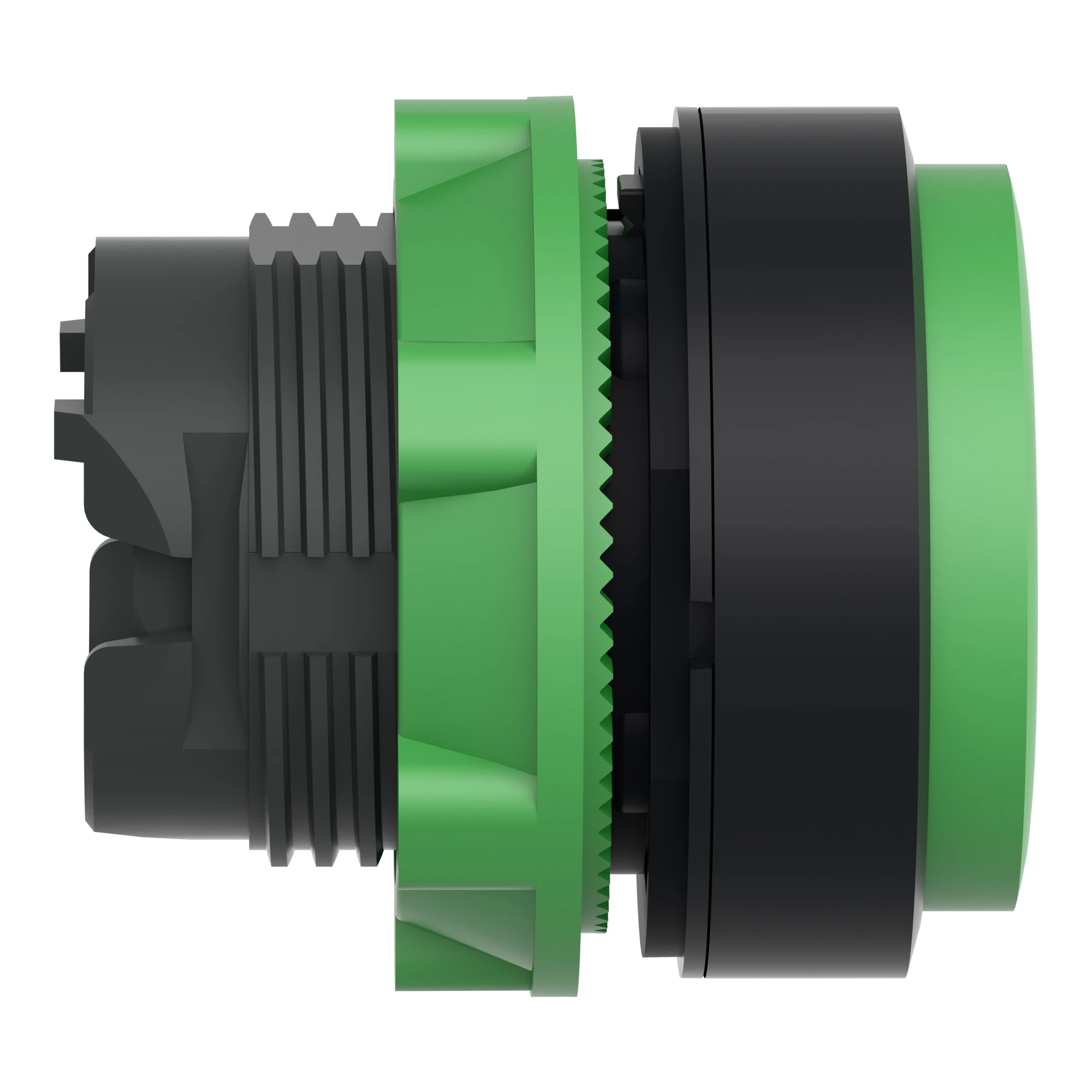 Schneider Electric ZB5AL3 Pushbutton, front element, Harmony XB5, plastic, 22mm, green, protruding, unlabelled, momentary (img_004)