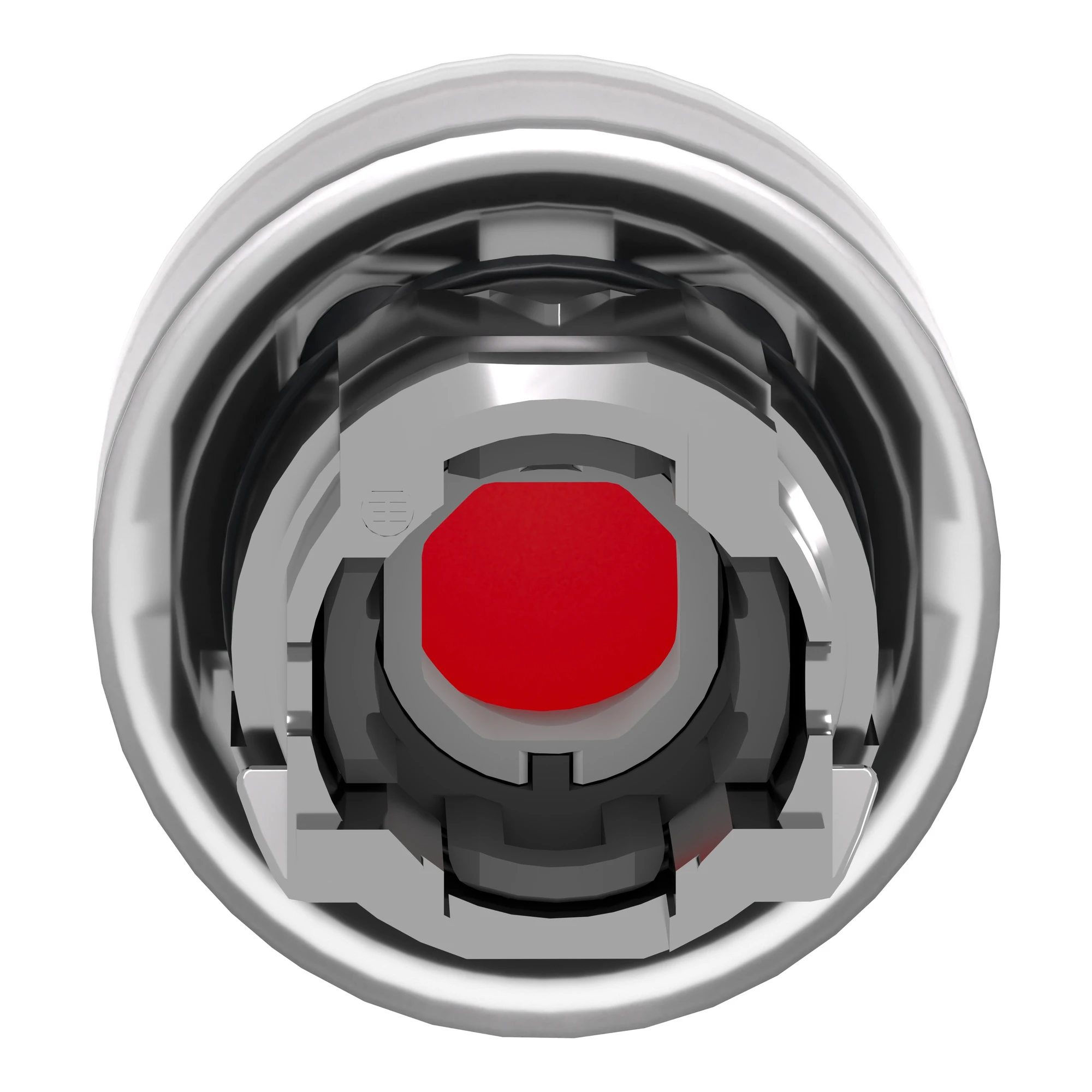 Schneider Electric ZB4BP48 Push button, front element, Harmony XB4, metal, 22mm, red, unlabeled, momentary, with protective cap, for insert label (img_002) Schneider Electric ZB4BP48 Push button, front element, Harmony XB4, metal, 22mm, red, unlabeled, momentary, with protective cap, for insert label (img_002)