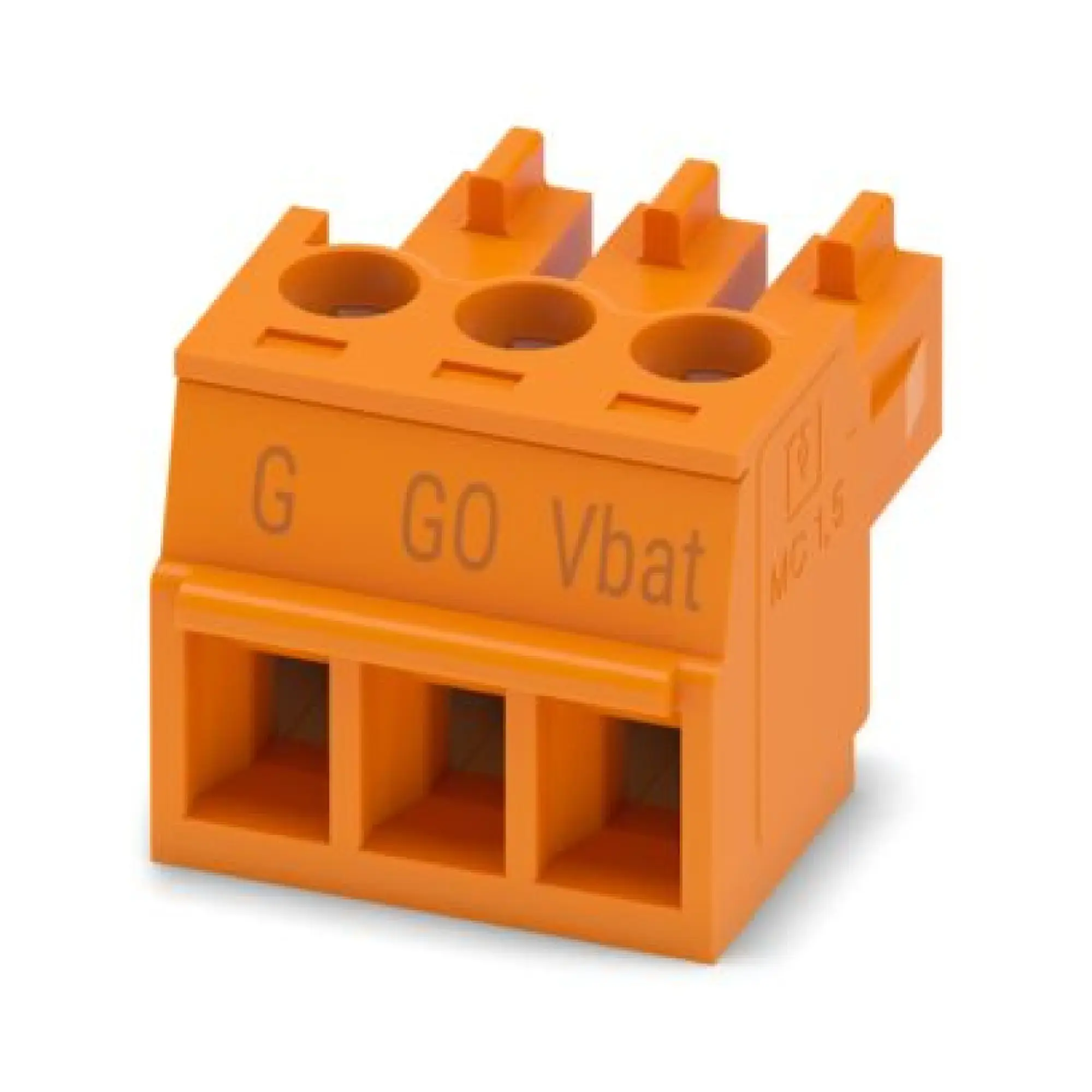 Phoenix Contact 1218756 PCB connector MC 1,5/ 3-ST-3,81 OG BD:G-VBAT (img_001) Phoenix Contact 1218756 PCB connector MC 1,5/ 3-ST-3,81 OG BD:G-VBAT (img_001)