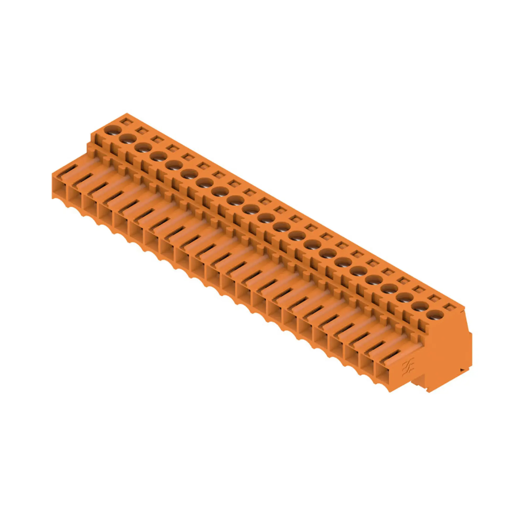 Weidmüller 1620340000 PCB connector (wire connection), 160 V, 17 A, Pitch in mm: 3.50, 1.5 mm², Number of poles: 22, Clamping yoke connection, Box (img_001)