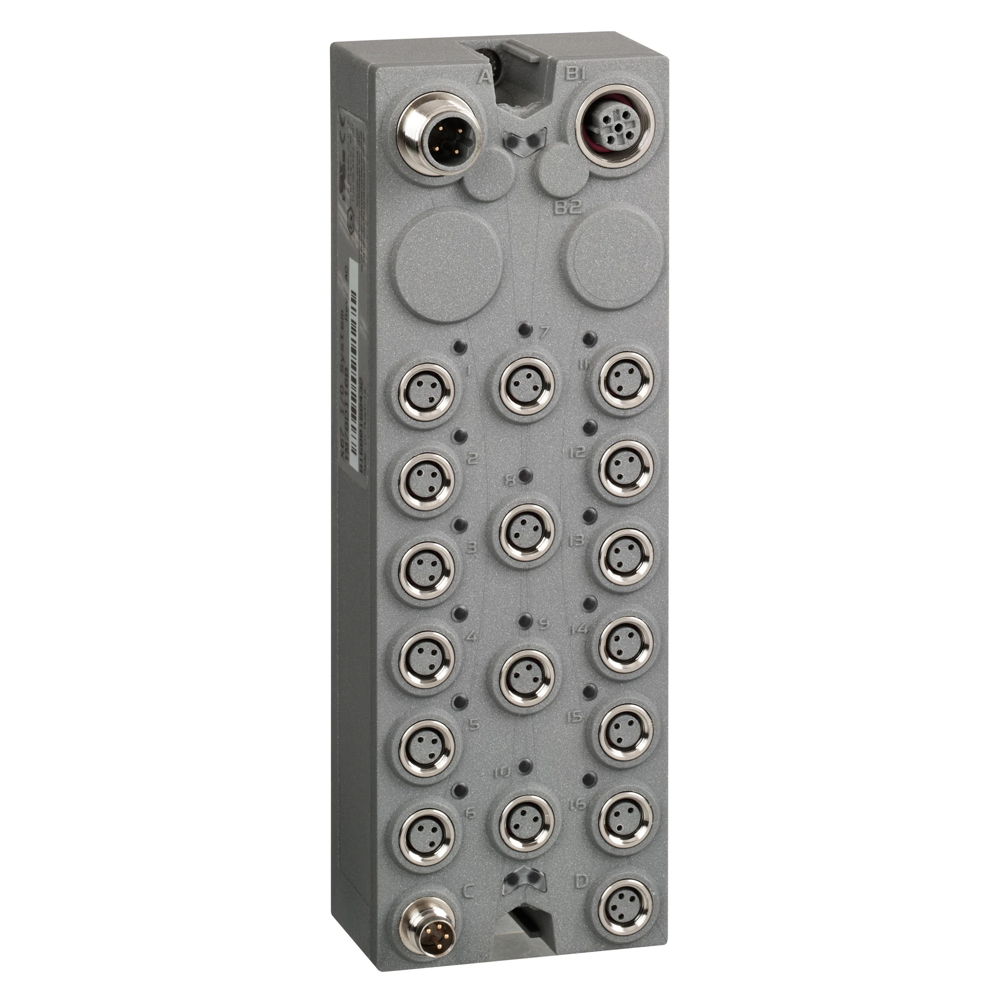 Schneider Electric TM7BDI16B Expansion block, TM7, IP67, 16 DI, 24V DC, M8 connector (img_001)
