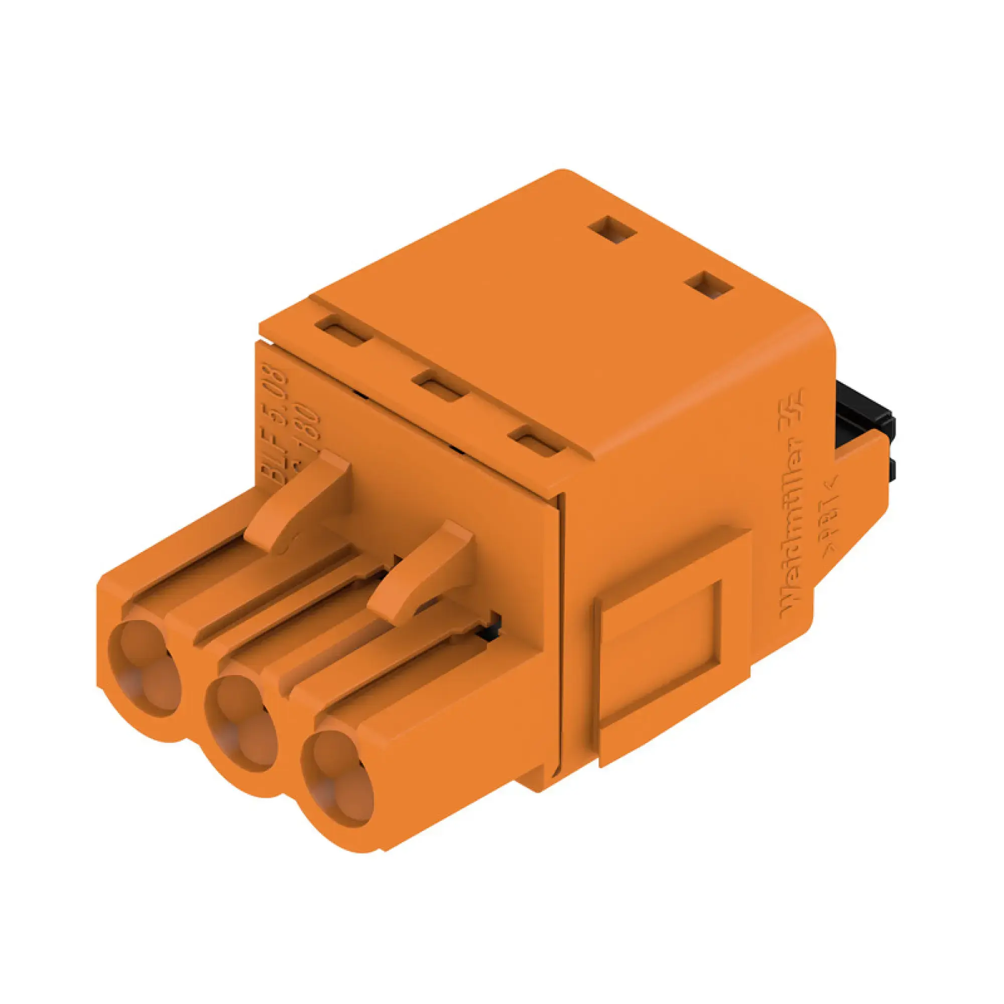 Weidmüller 1368820000 PCB connector (wire connection), 320 V, 24 A, Pitch in mm: 5.08, 3.31 mm², Number of poles: 3, PUSH IN with actuator, Box (img_001)