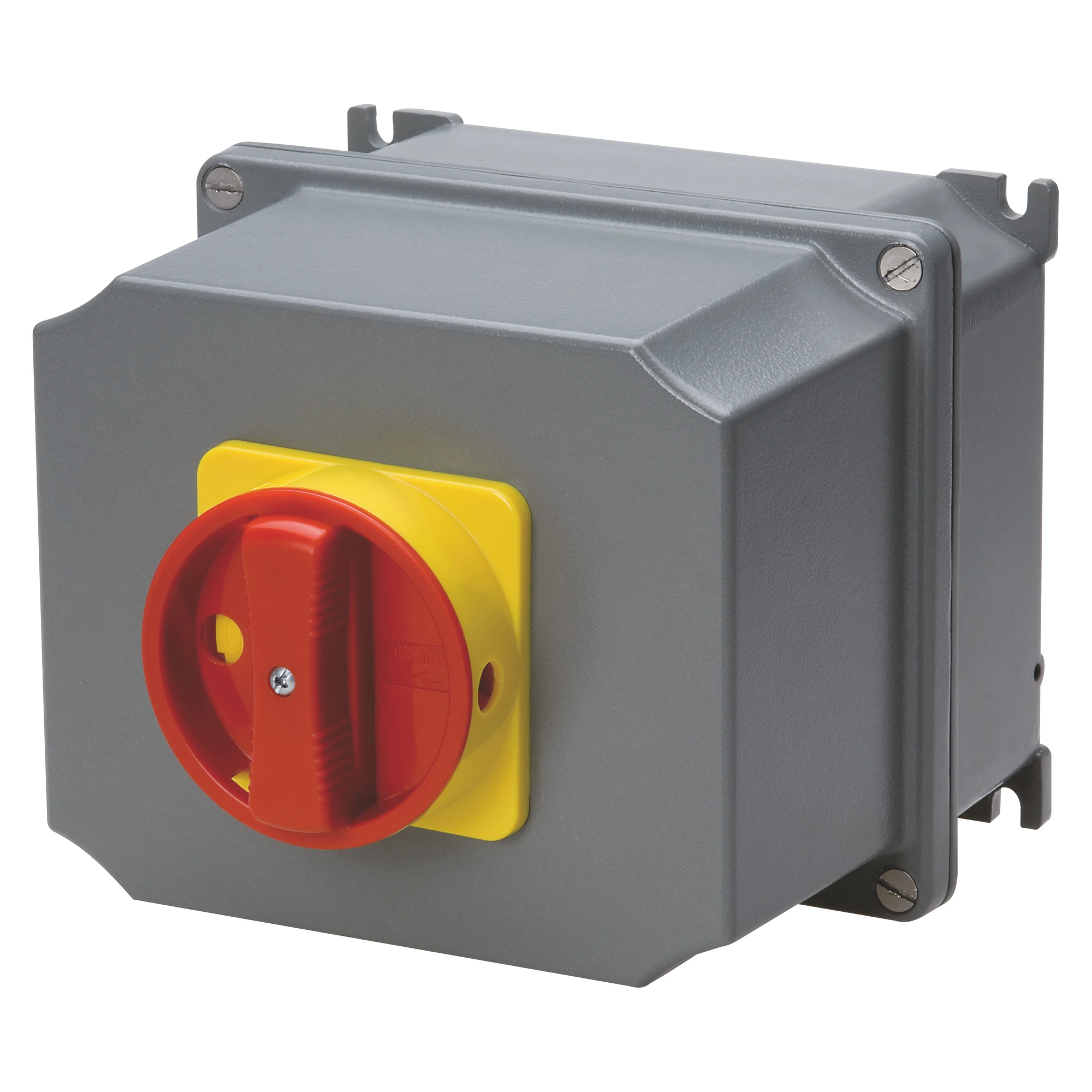 GEWISS GW70472 ROTARY ISOLATOR SWITCH - SURFACE MOUNTING - EMERGENCY VERSION - ATEX - ALLUMINUM BOX - RED KNOB - 3P 16A - IP65 (img_001) GEWISS GW70472 ROTARY ISOLATOR SWITCH - SURFACE MOUNTING - EMERGENCY VERSION - ATEX - ALLUMINUM BOX - RED KNOB - 3P 16A - IP65 (img_001)