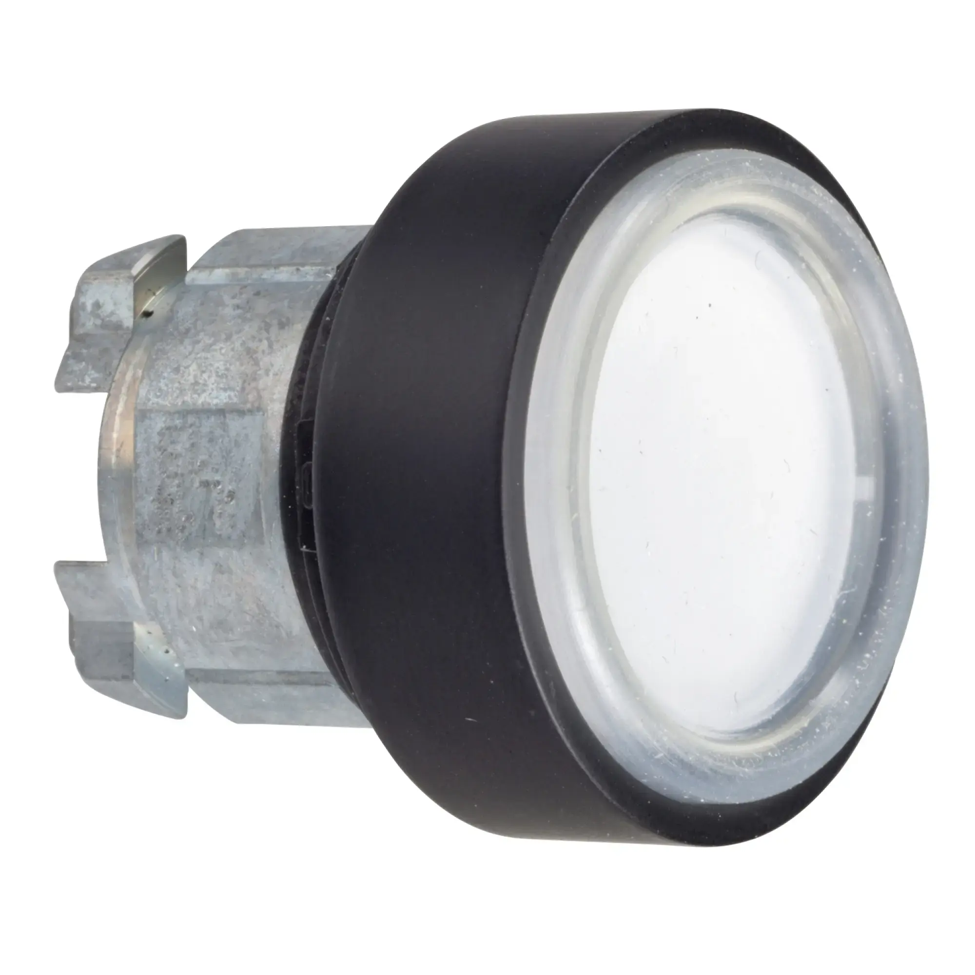 Schneider Electric ZB4BP1837 Push Button, Front Element, Harmony XB4, Metal Black, 22mm, White, Momentary, with Protective Cap, for Insert Label (img_010) Schneider Electric ZB4BP1837 Push Button, Front Element, Harmony XB4, Metal Black, 22mm, White, Momentary, with Protective Cap, for Insert Label (img_010)