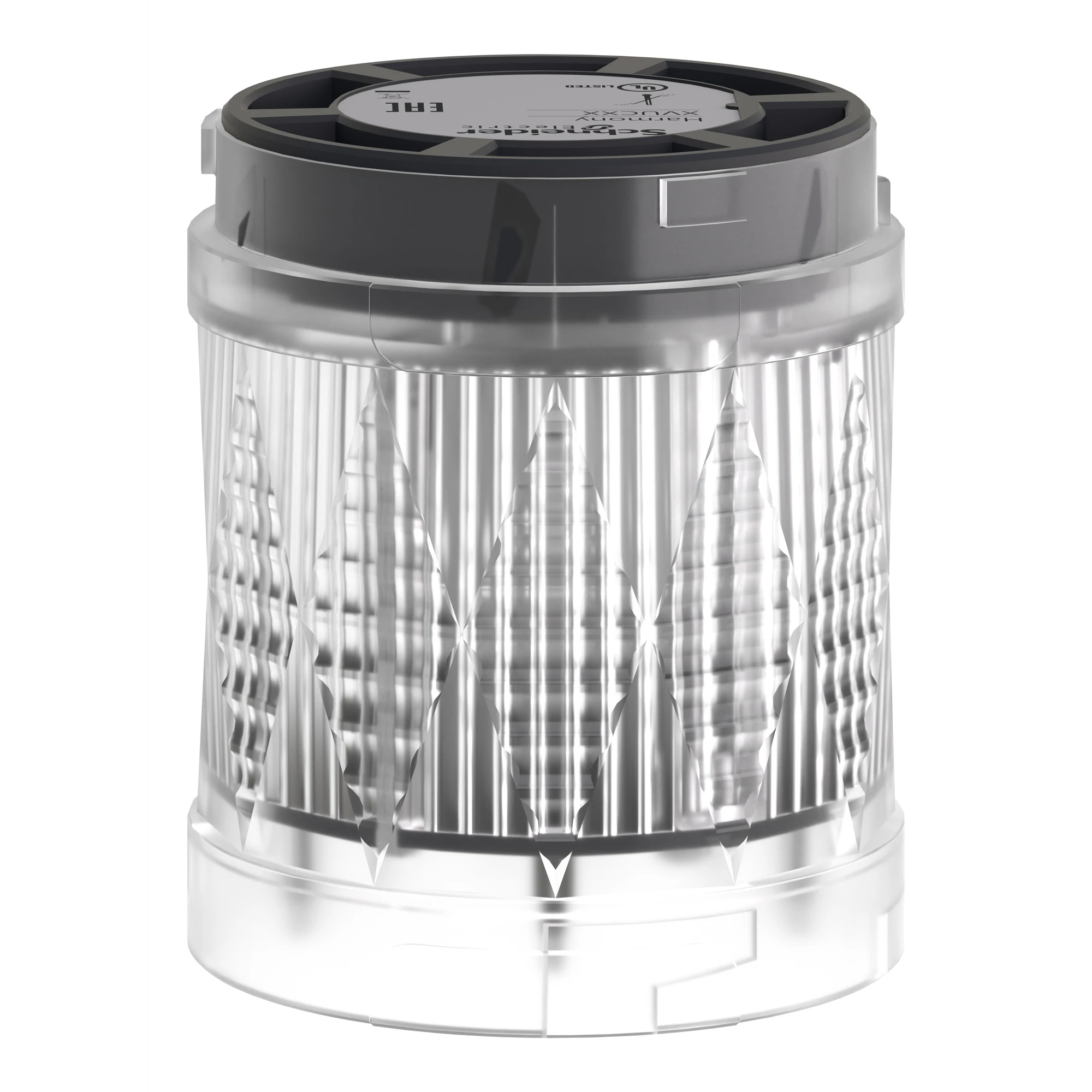 Schneider Electric XVUC67 Lighting Element, Harmony XVU, modular, 60mm, LED, white, clear, flashing light, IP65, 24V ACDC (img_002) Schneider Electric XVUC67 Lighting Element, Harmony XVU, modular, 60mm, LED, white, clear, flashing light, IP65, 24V ACDC (img_002)