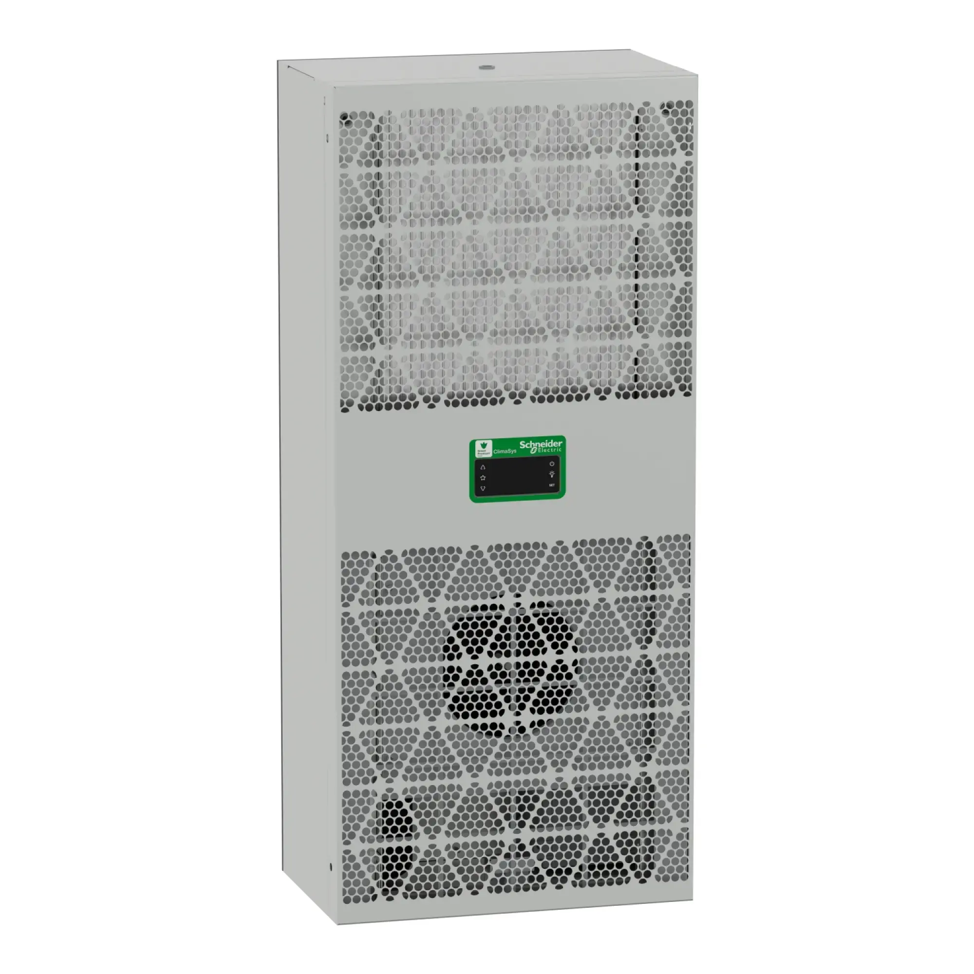 Schneider Electric NSYCU8002P4DG Wall-mounted Cooling Unit, networked, Climasys CU, 800W, 2 poles, 400/460V, 50/60Hz, IP55 (img_010) Schneider Electric NSYCU8002P4DG Wall-mounted Cooling Unit, networked, Climasys CU, 800W, 2 poles, 400/460V, 50/60Hz, IP55 (img_010)