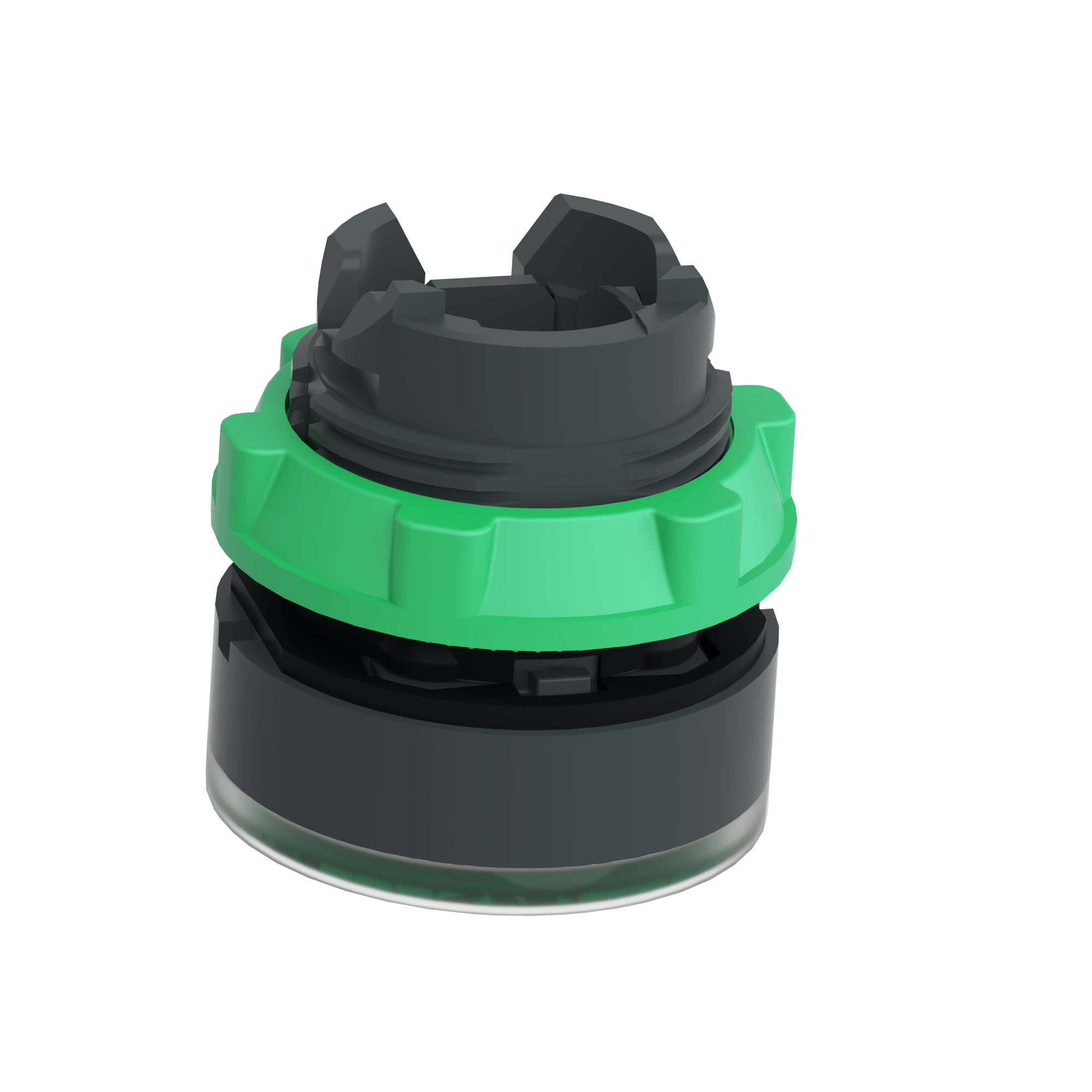 Schneider Electric ZB5AW333 Illuminated pushbutton, front element, Harmony XB5, plastic, 22mm, green, for universal LED (img_008)