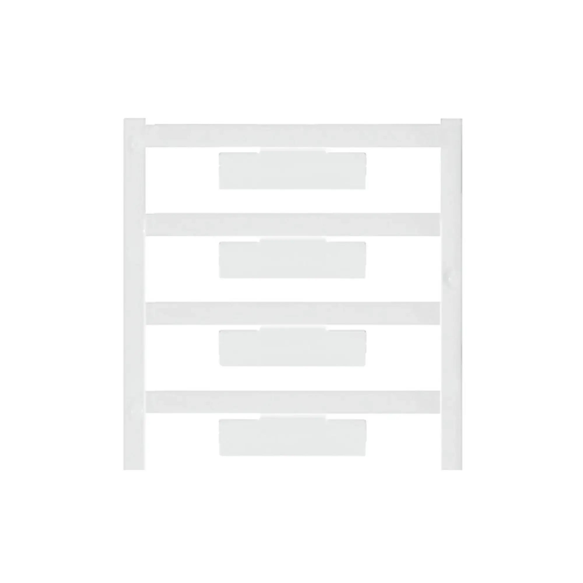 Weidmüller 1112940000 Terminal cover, white, Polyamide 66, Height: 33.3 mm, Width: 8 mm, Depth: 11.74 mm, V-2 (img_001)