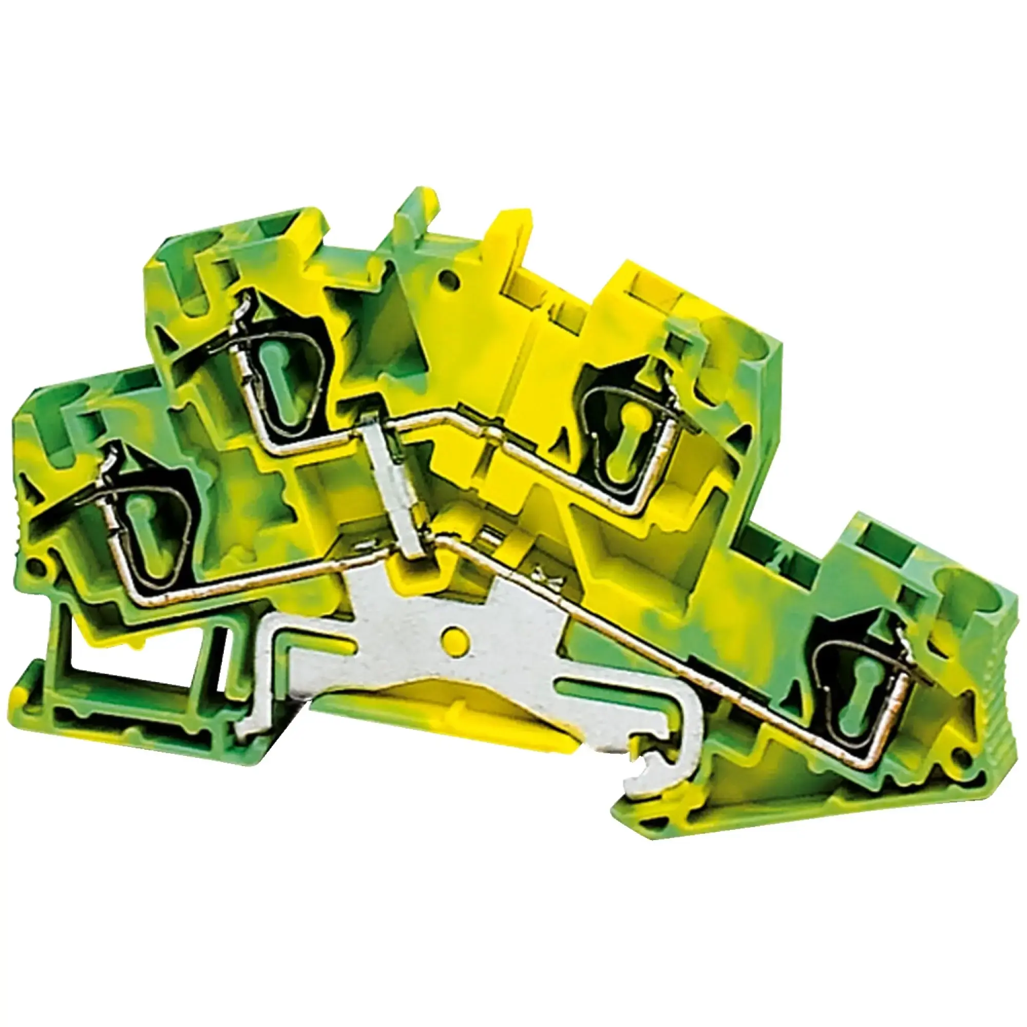 Schneider Electric NSYTRR44DPE Linergy Grounding Terminal, 4mm2, two levels, 1x1, spring, green-yellow (img_002) Schneider Electric NSYTRR44DPE Linergy Grounding Terminal, 4mm2, two levels, 1x1, spring, green-yellow (img_002)